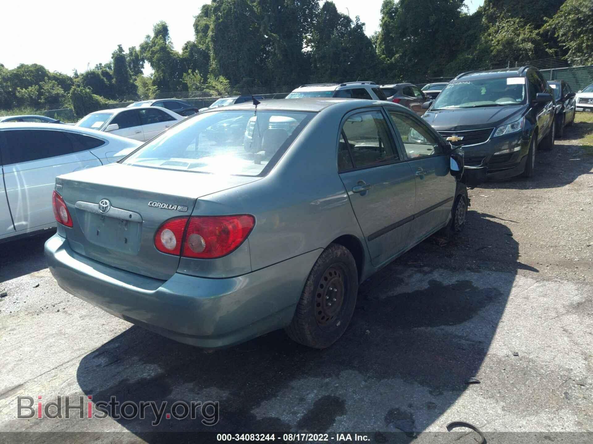 2006 TOYOTA COROLLA - VIN: 2T1BR32E46C604206 - Фото 4