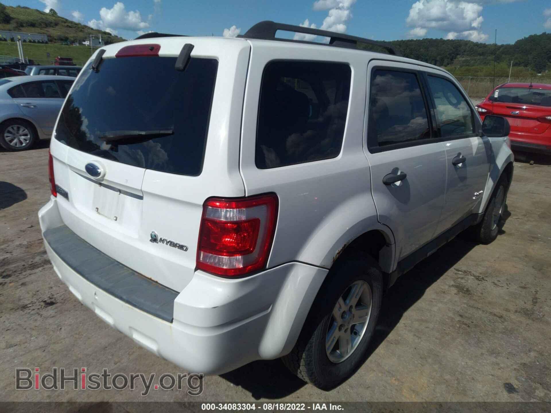 2009 FORD ESCAPE - VIN: 1FMCU59309KB92948 - Фото 4