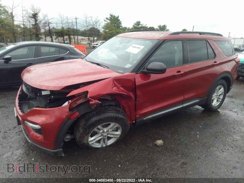 2022 Ford EXPLORER (VIN 1FMSK8DH0NGB21784) — фото 2 из 11