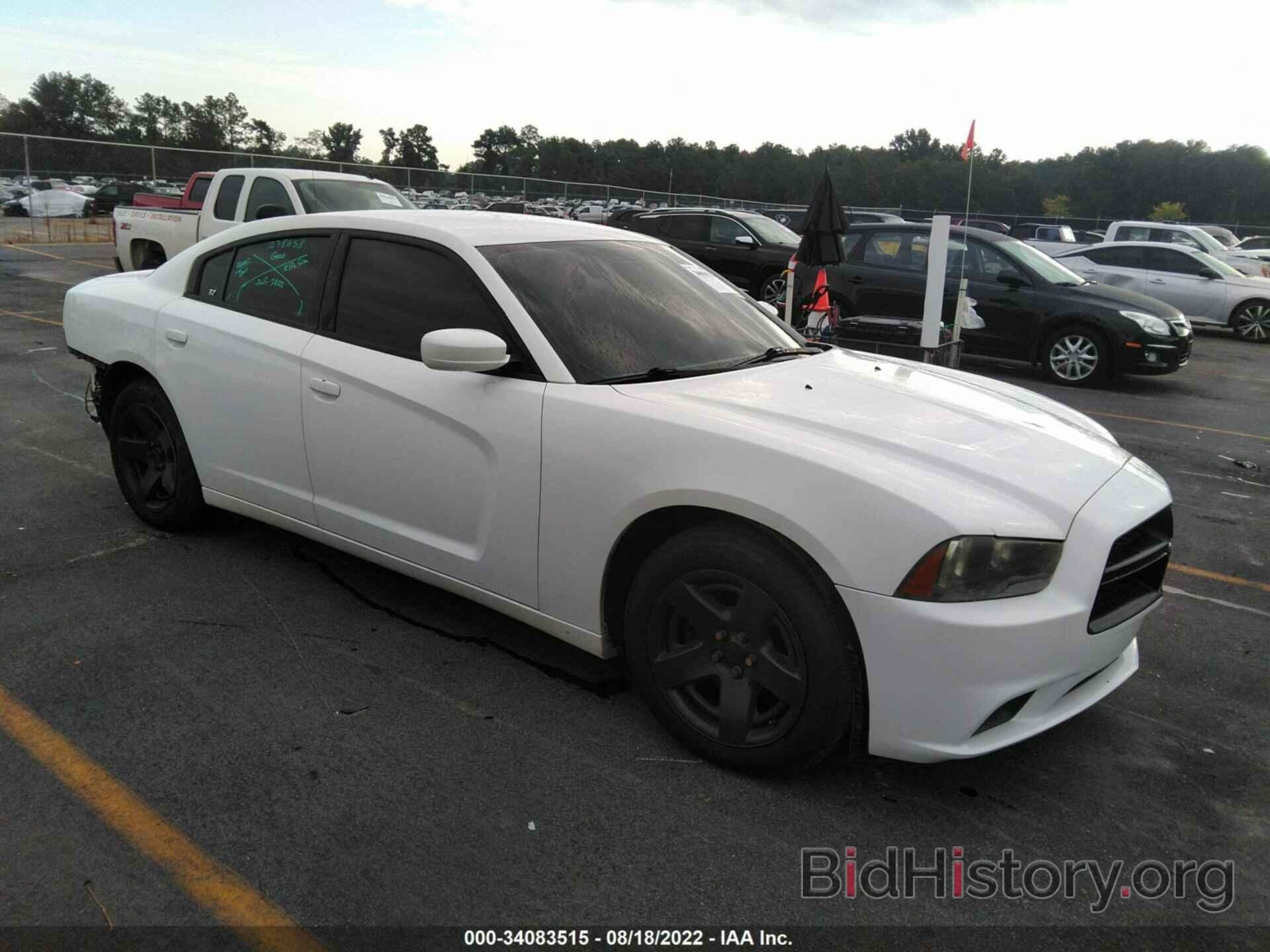 Photo 2C3CDXAT7CH262251 - DODGE CHARGER 2012