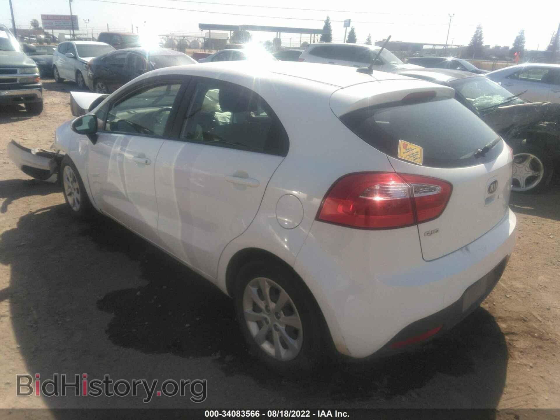 2014 KIA RIO - VIN: KNADM5A33E6359825 - Фото 3
