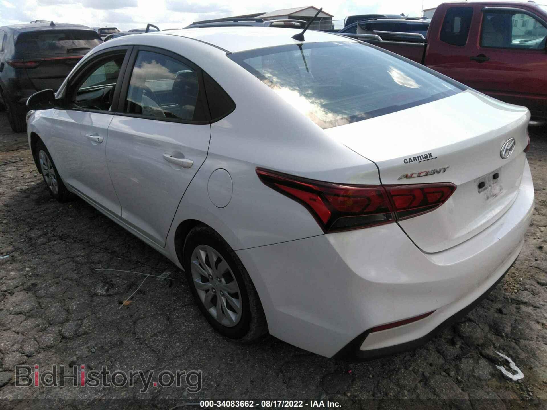 2019 HYUNDAI ACCENT - VIN: 3KPC24A30KE061477 - Фото 3