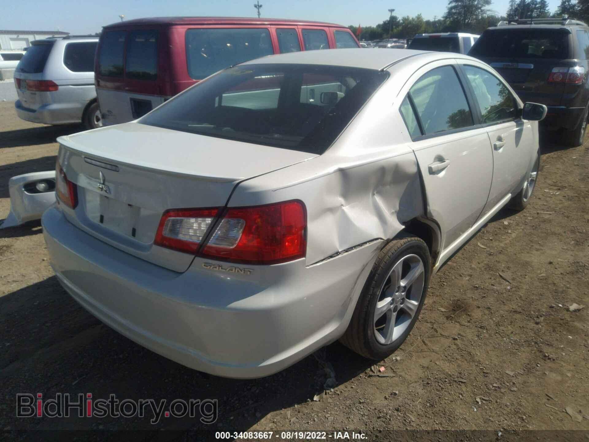 2009 MITSUBISHI GALANT - VIN: 4A3AB36F29E010232 - Фото 4