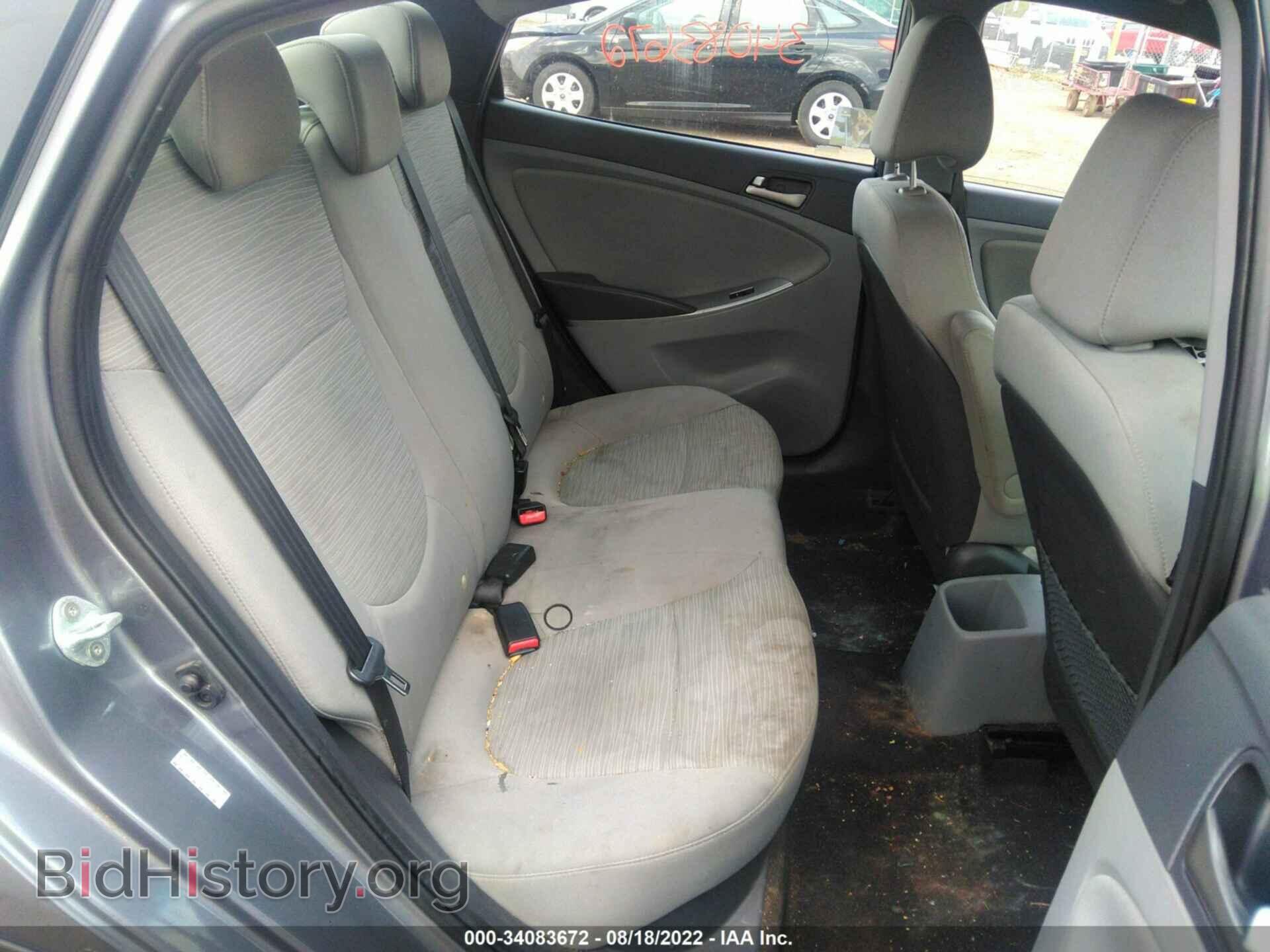 2016 HYUNDAI ACCENT - VIN: KMHCT4AE0GU051082 - Фото 8