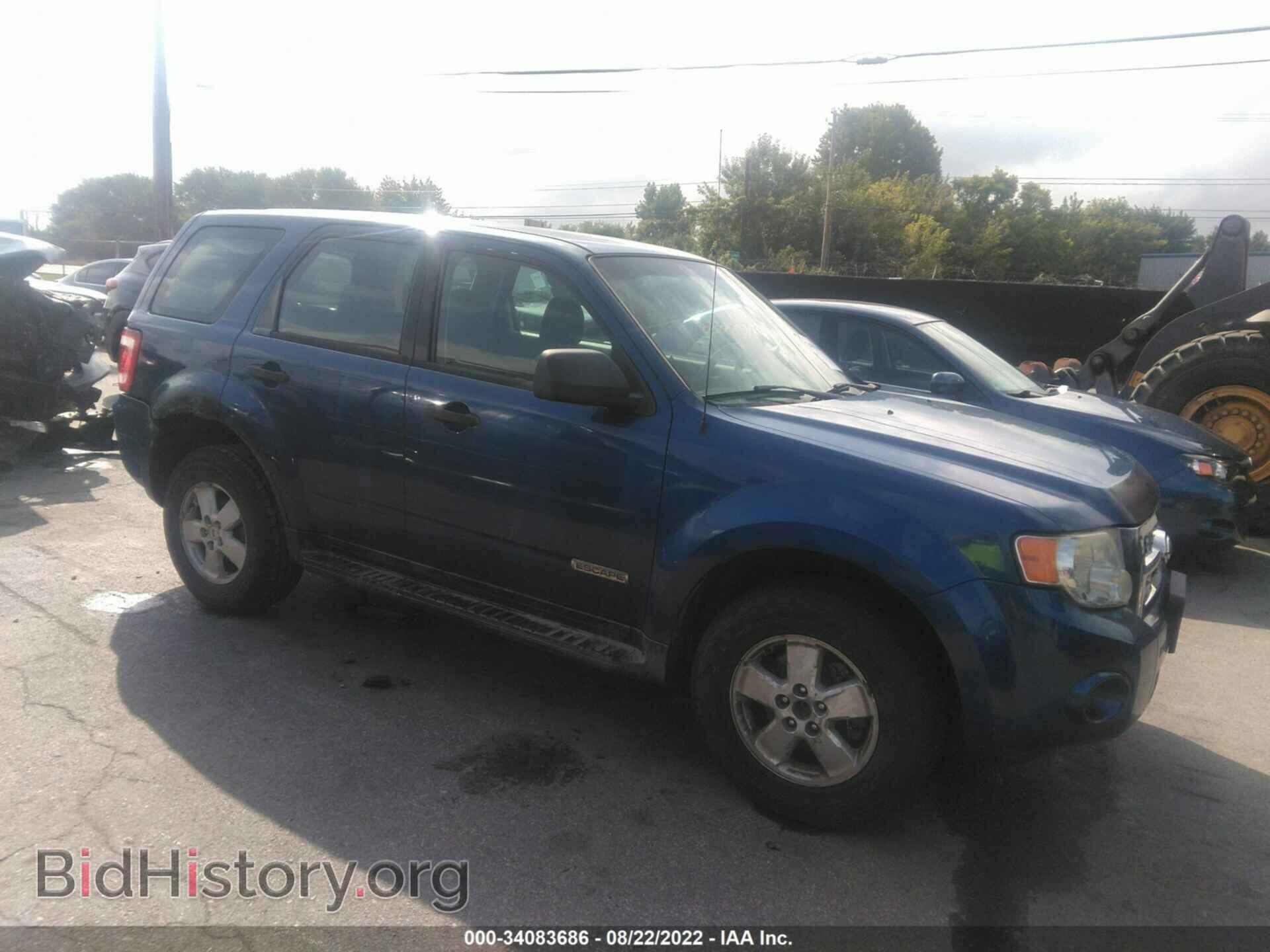 Фотография 1FMCU02Z58KA59621 - FORD ESCAPE 2008