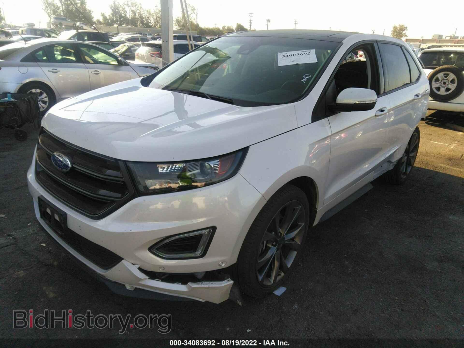 2016 FORD EDGE - VIN: 2FMPK4APXGBB78563 - Фото 2
