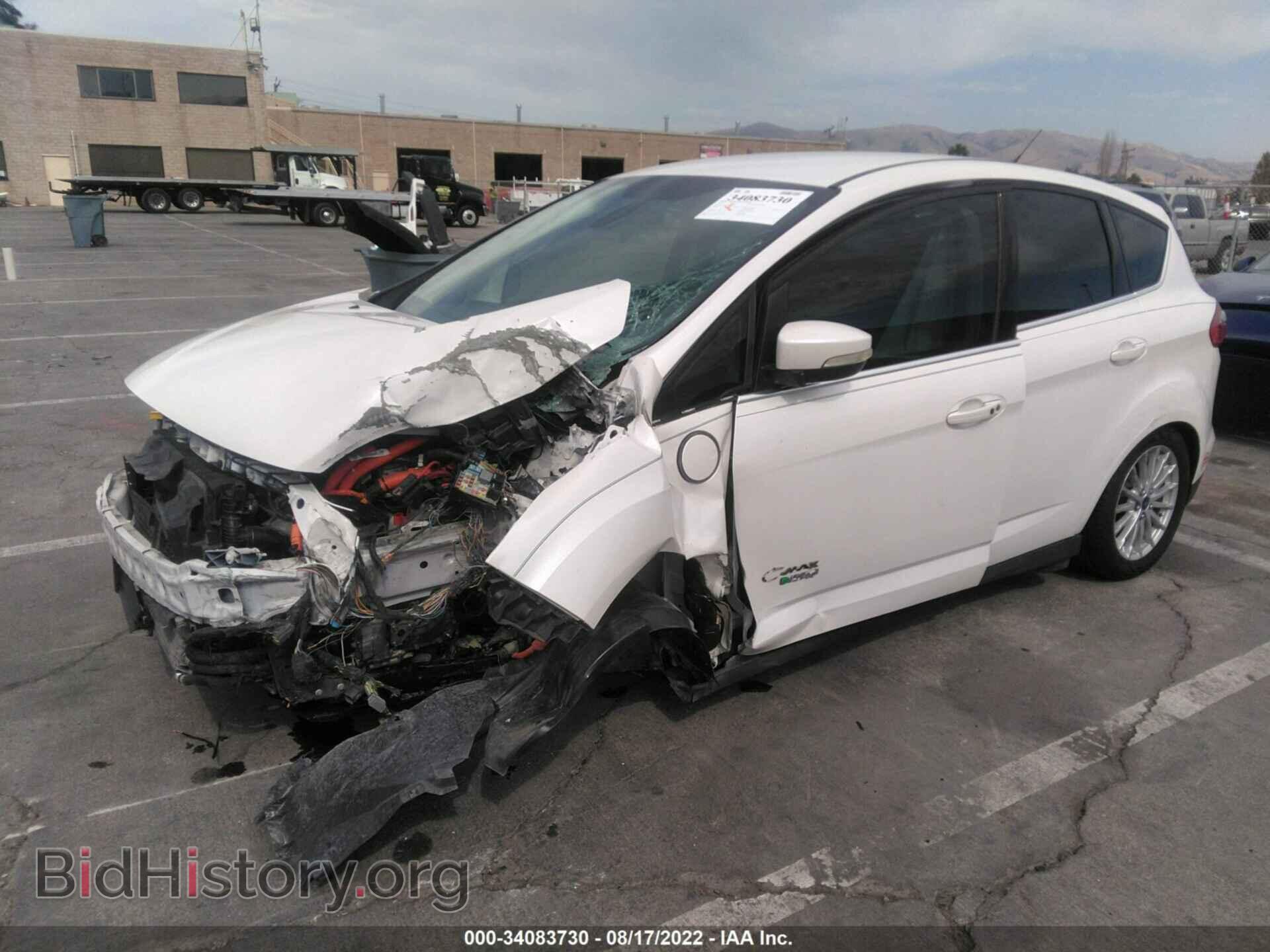 2014 FORD C-MAX ENERGI - VIN: 1FADP5CU6EL503858 - Фото 2