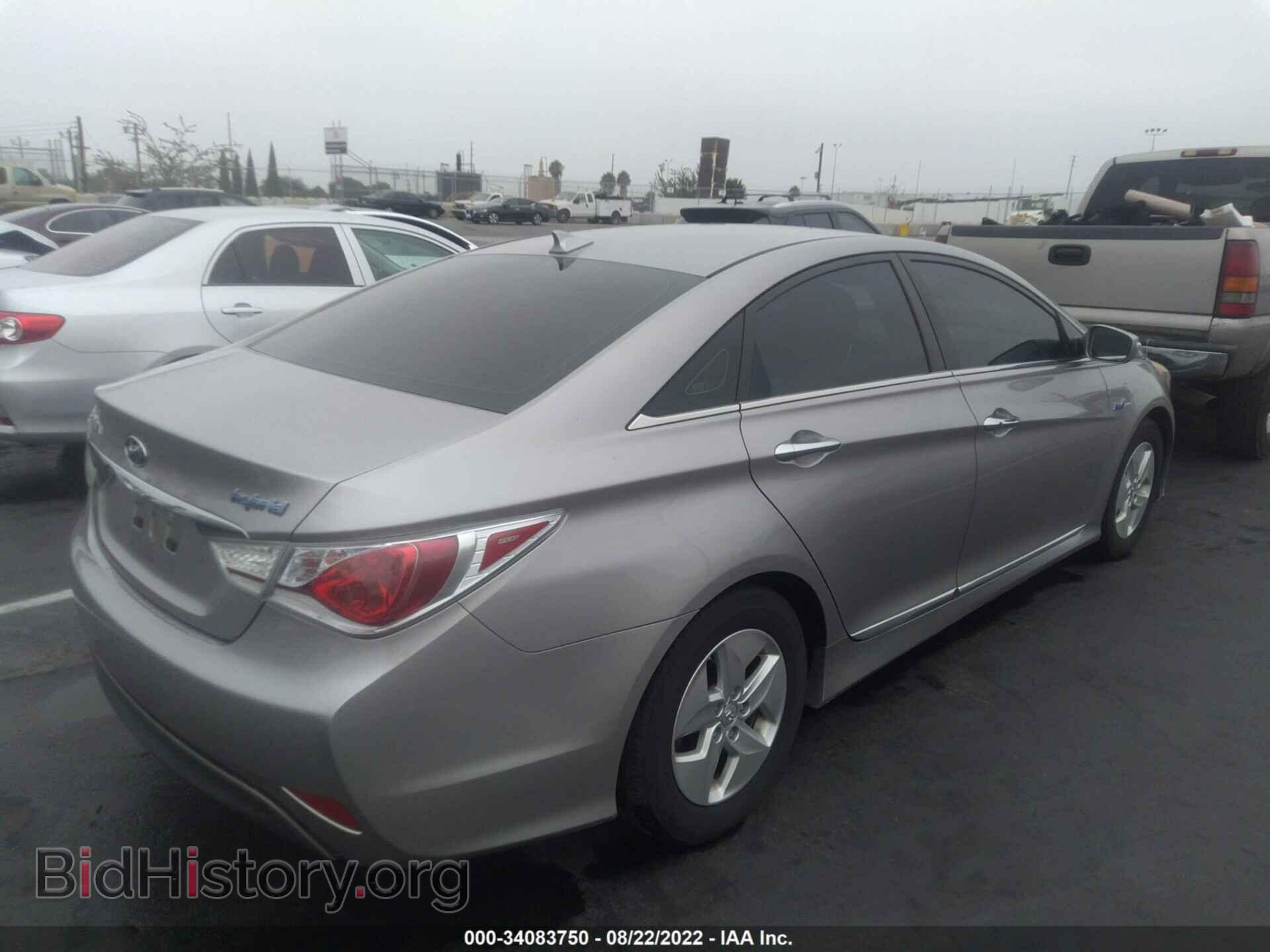 2012 HYUNDAI SONATA - VIN: KMHEC4A41CA056318 - Фото 4