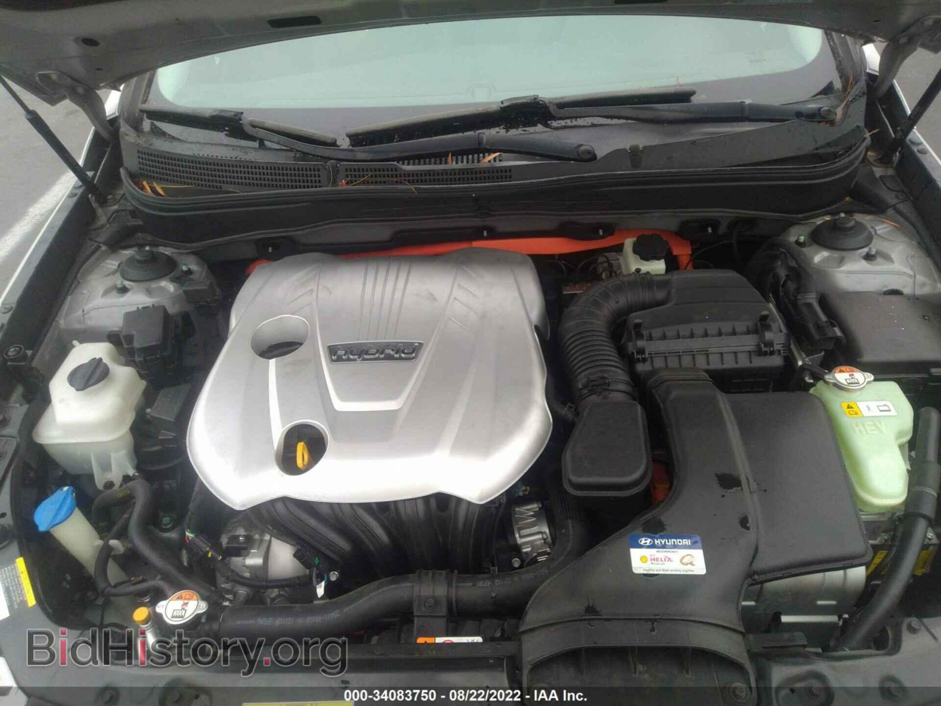 2012 HYUNDAI SONATA - VIN: KMHEC4A41CA056318 - Фото 10