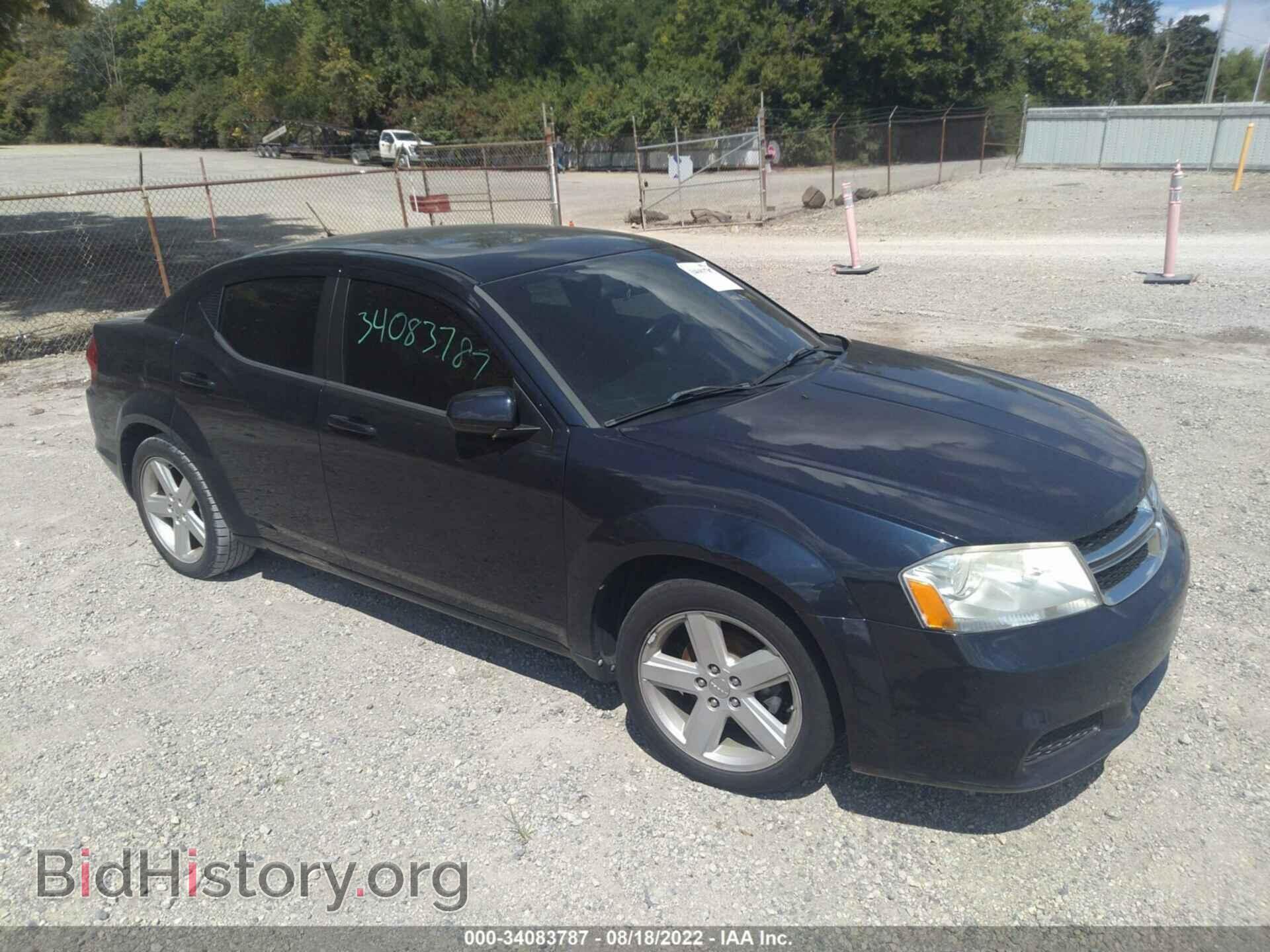 Photo 1C3CDZCB1CN148074 - DODGE AVENGER 2012