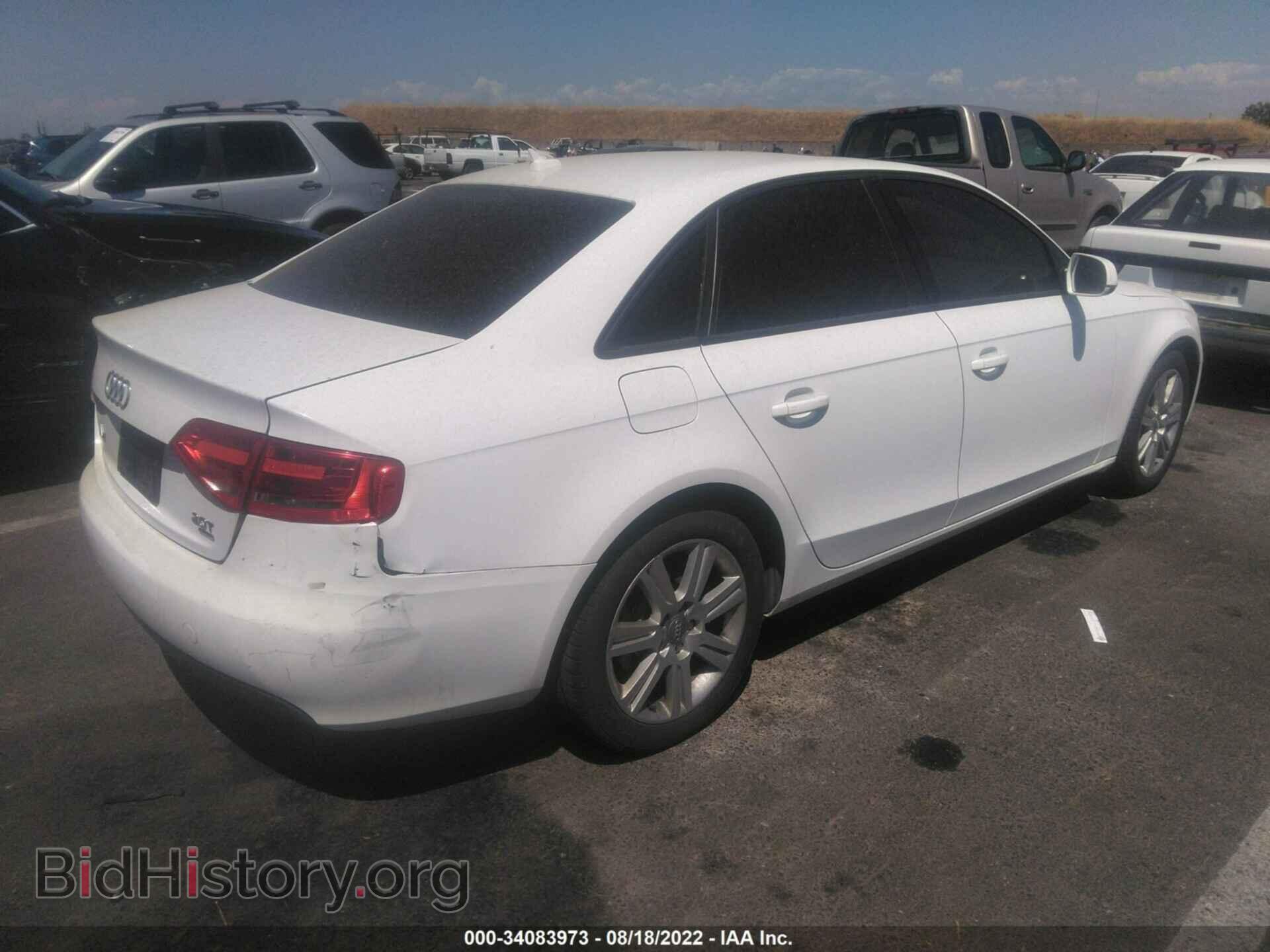 2011 AUDI A4 - VIN: WAUBFAFL6BN041394 - Фото 4