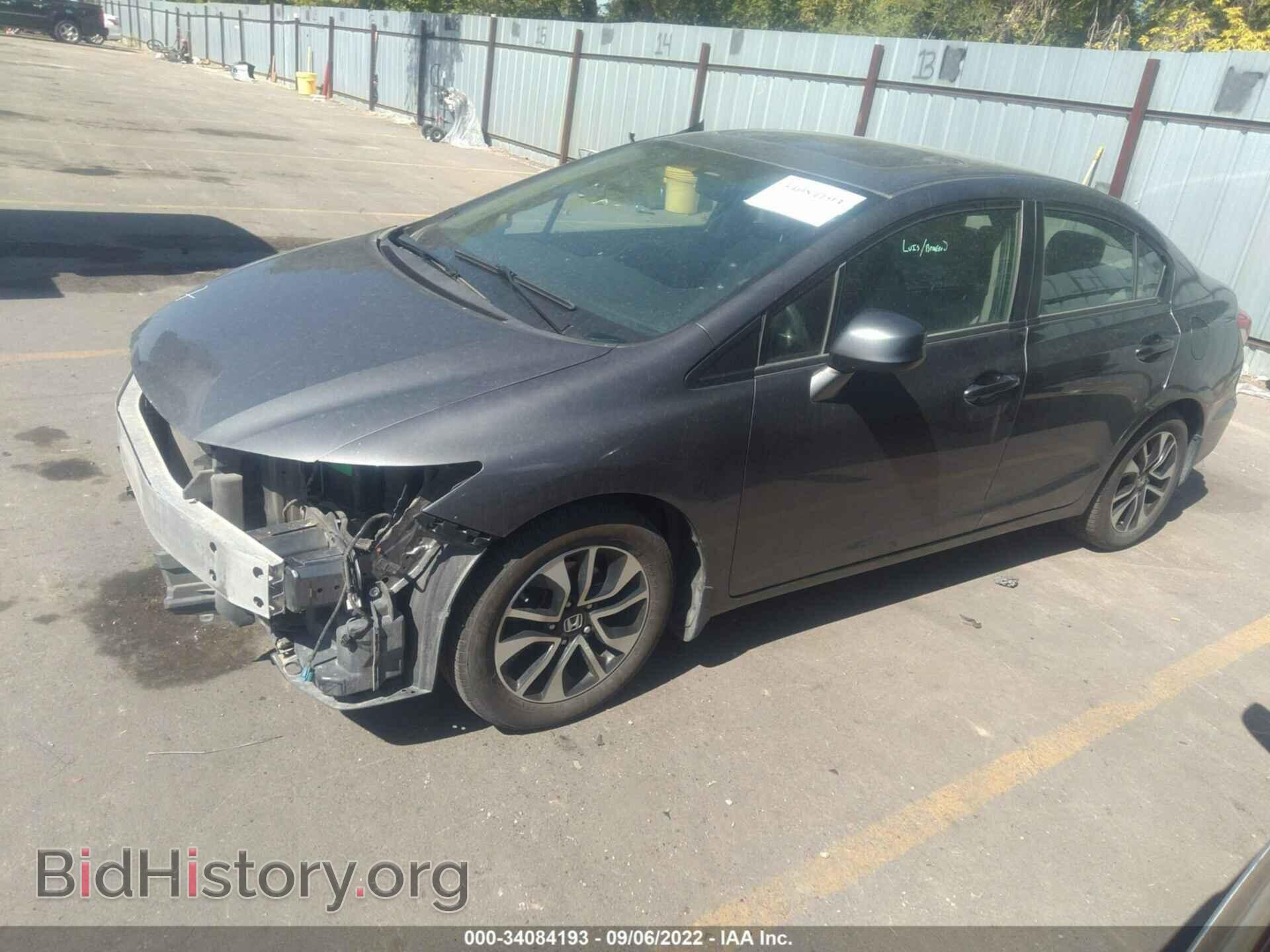 2013 HONDA CIVIC SDN - VIN: 19XFB2F89DE252453 - Фото 2