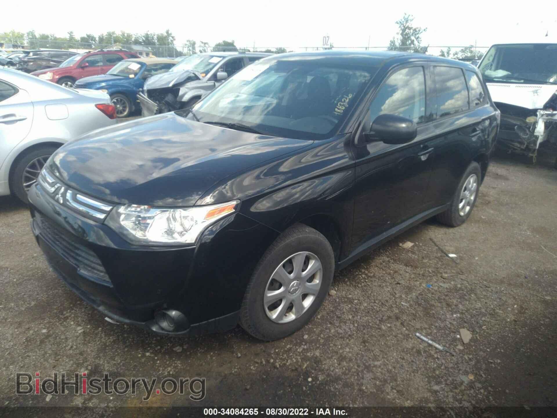 2014 MITSUBISHI OUTLANDER - VIN: JA4AD2A35EZ019847 - Фото 2