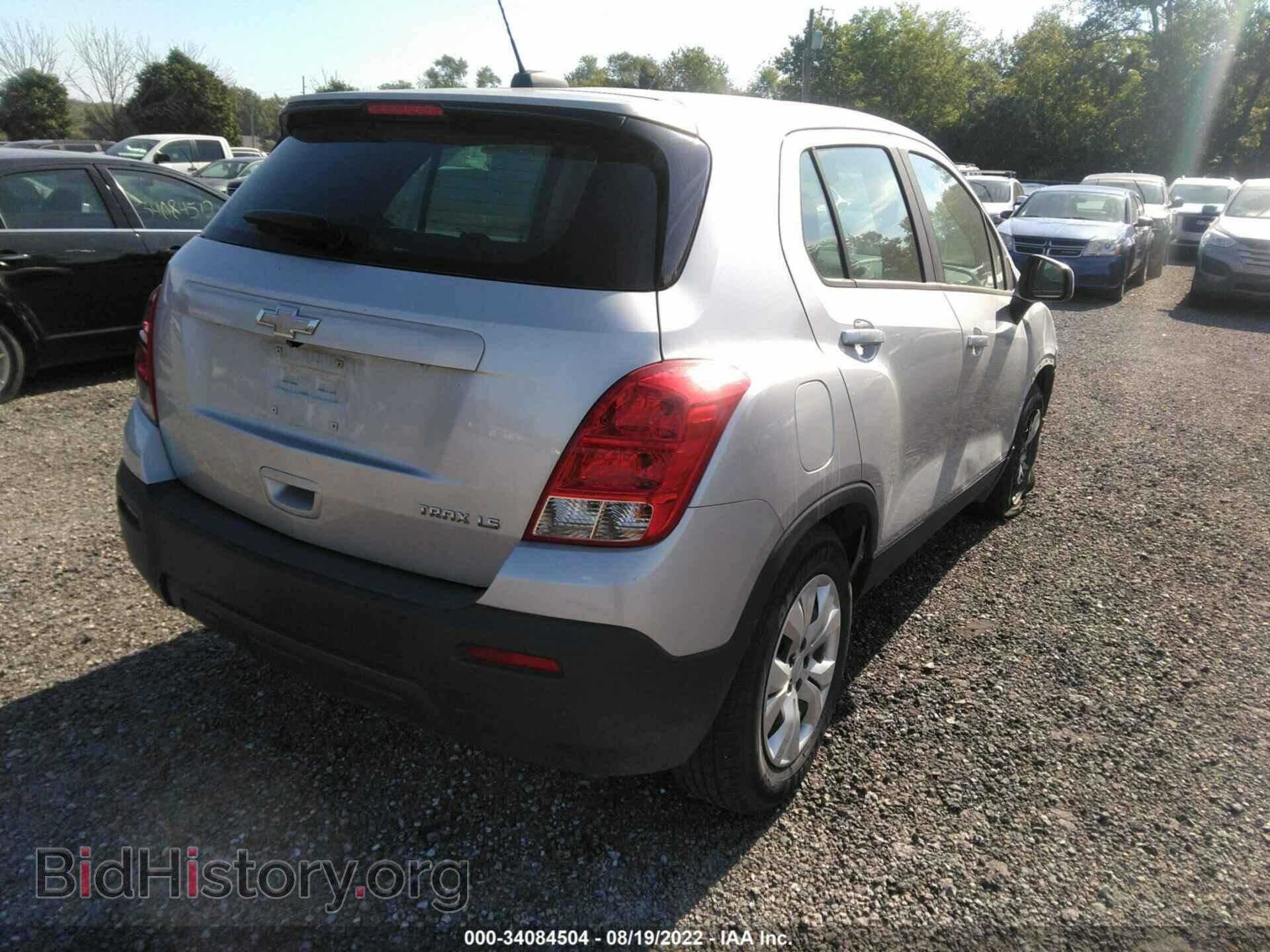 2015 CHEVROLET TRAX - VIN: KL7CJKSB0FB071276 - Фото 4