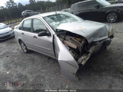 2006 Ford FOCUS S/SE/SES, серебристый — VIN 1FAHP34N06W191209, IAAI
