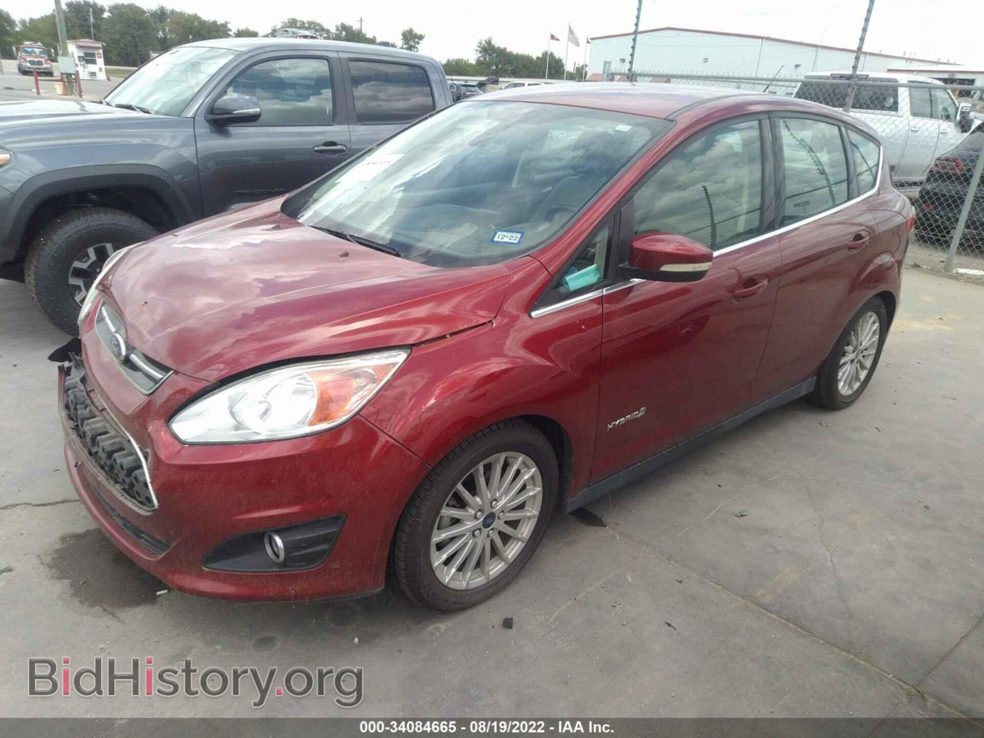 2013 FORD C-MAX HYBRID - VIN: 1FADP5BU9DL544906 - Фото 2