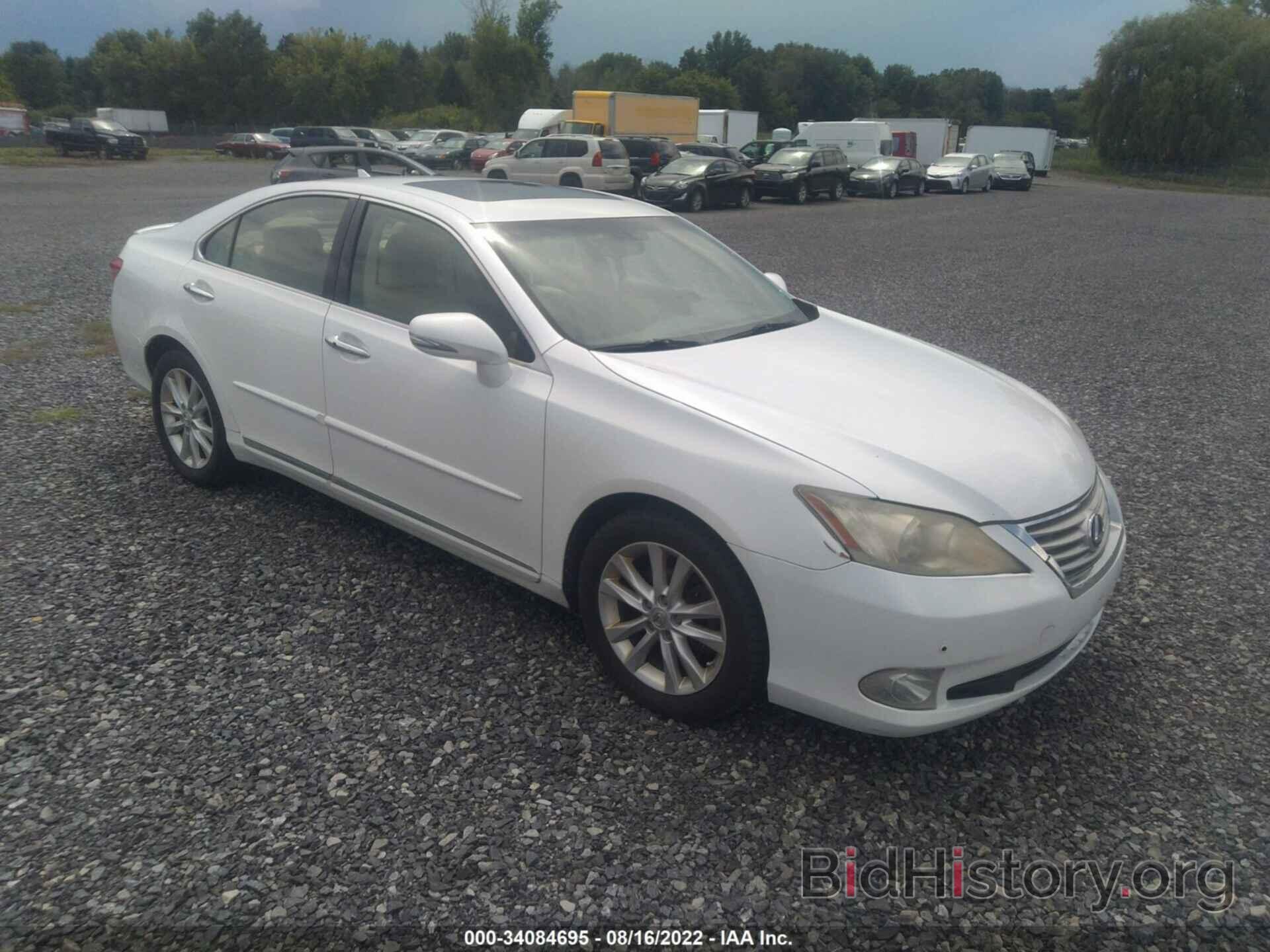 Photo JTHBK1EG6C2503263 - LEXUS ES 350 2012