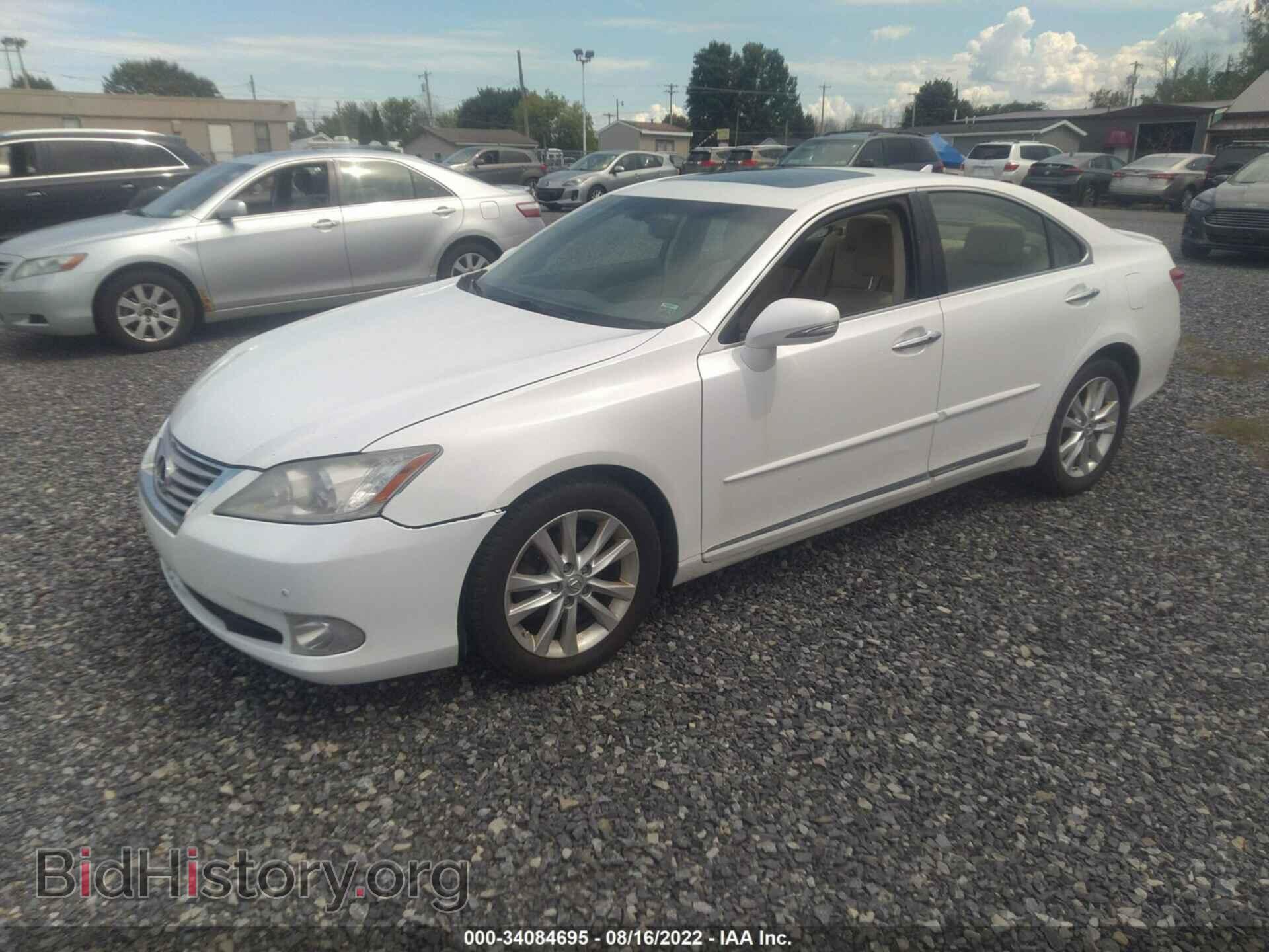 2012 LEXUS ES 350 - VIN: JTHBK1EG6C2503263 - Фото 2