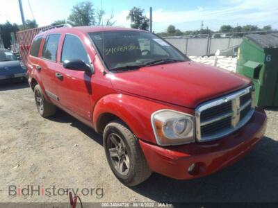 2006 Dodge DURANGO SLT, red — VIN 1D4HB48296F146609, IAAI