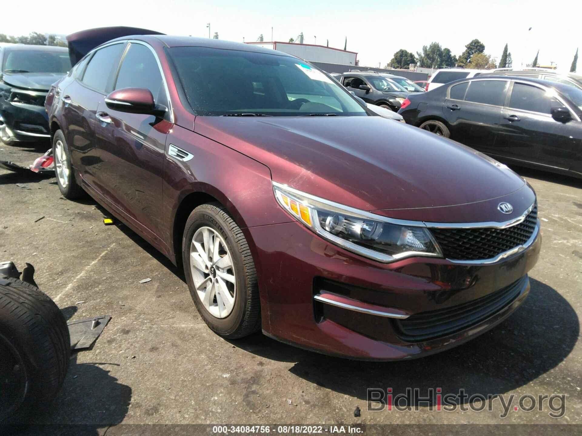 Photo 5XXGT4L35GG110215 - KIA OPTIMA 2016