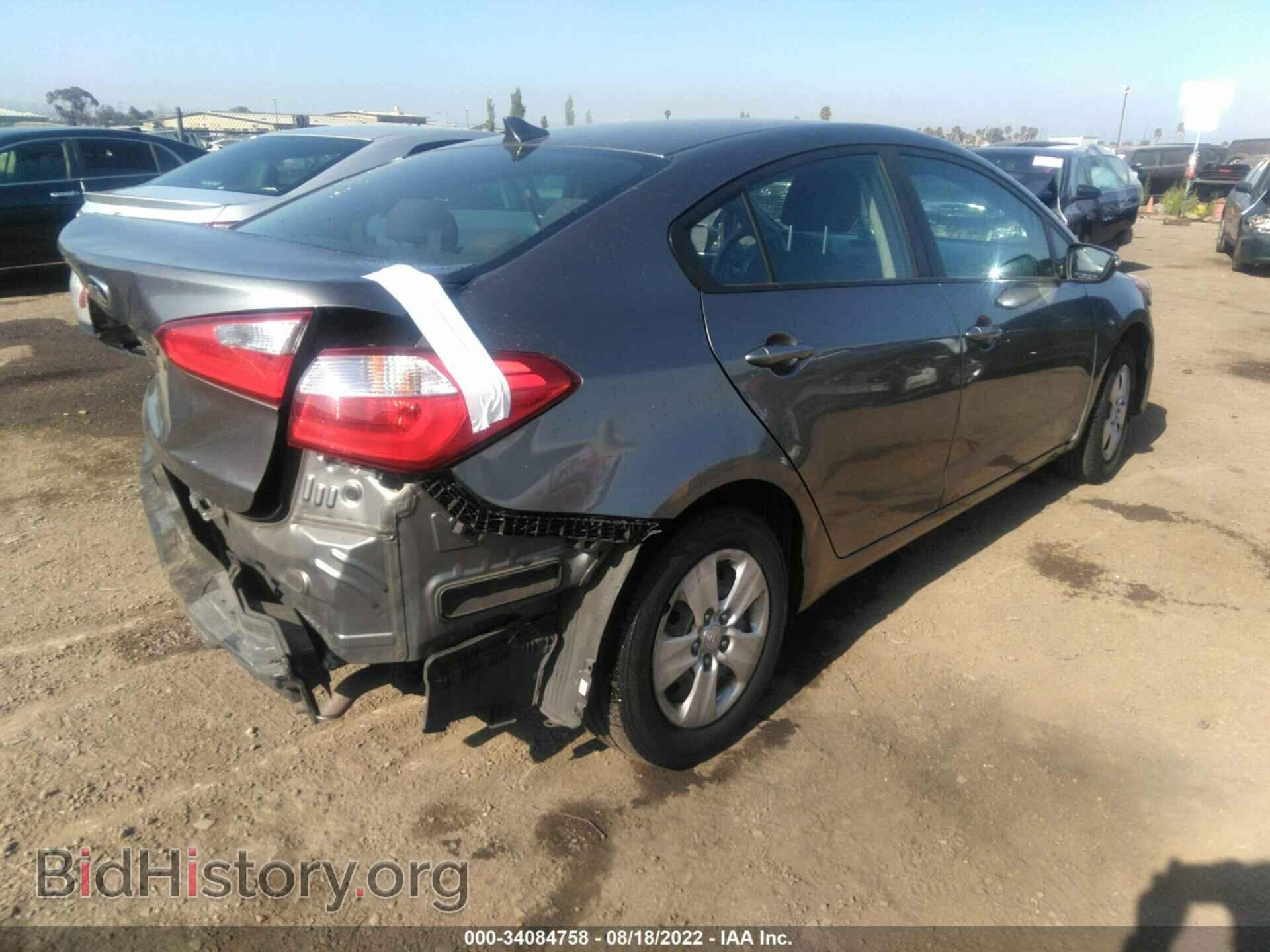 2016 KIA FORTE - VIN: KNAFX4A68G5549178 - Фото 4