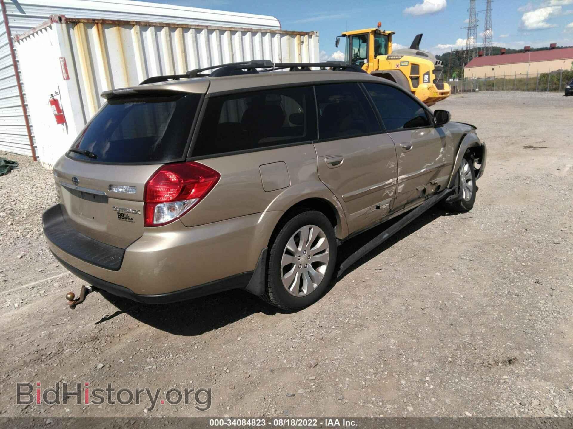 2009 SUBARU OUTBACK - VIN: 4S4BP66CX97327157 - Фото 4