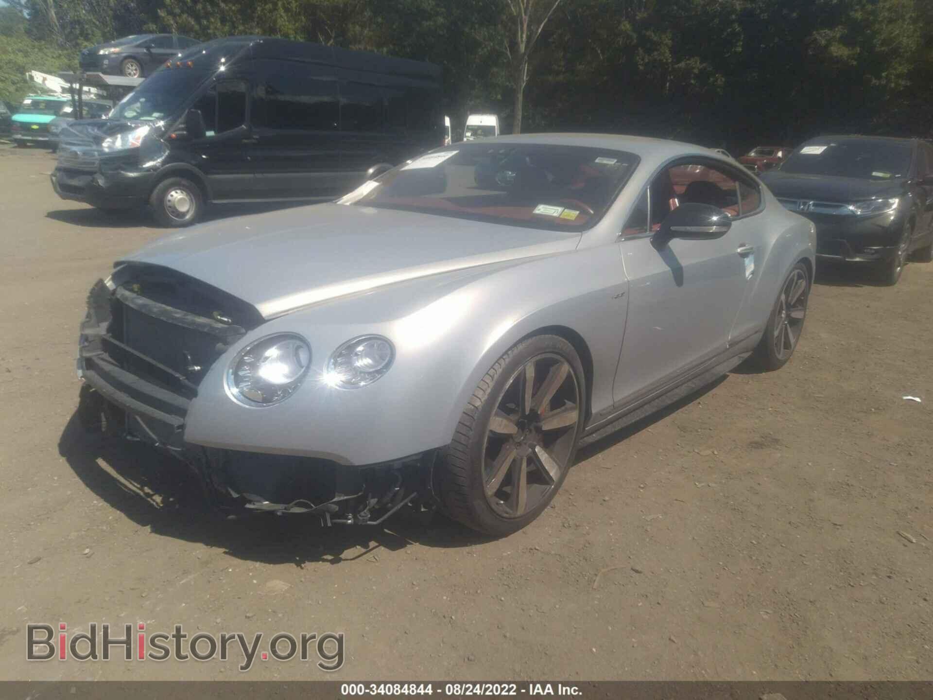 2015 BENTLEY CONTINENTAL GT V8 S - VIN: SCBFH7ZA4FC044150 - Фото 2