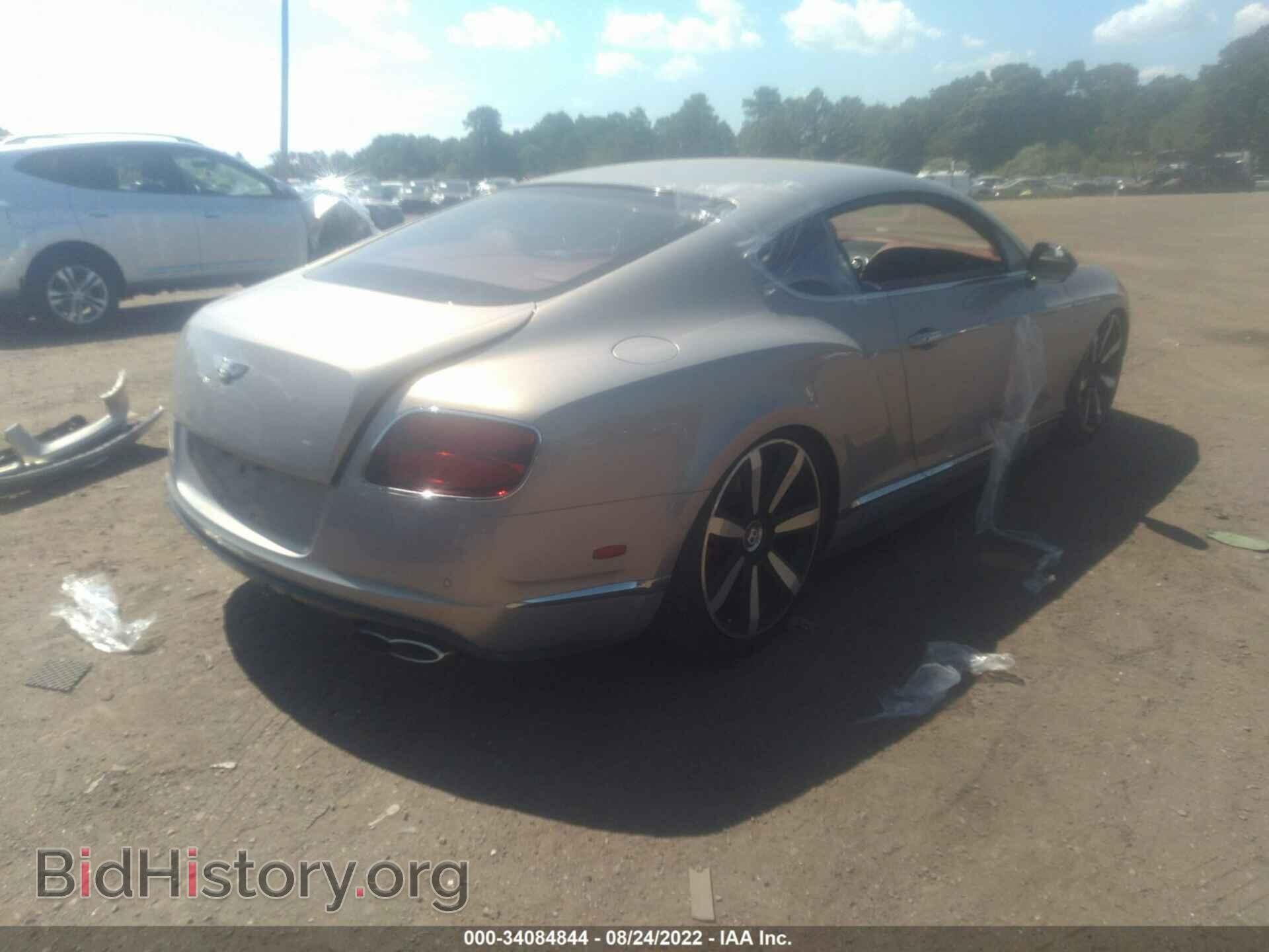 2015 BENTLEY CONTINENTAL GT V8 S - VIN: SCBFH7ZA4FC044150 - Фото 4