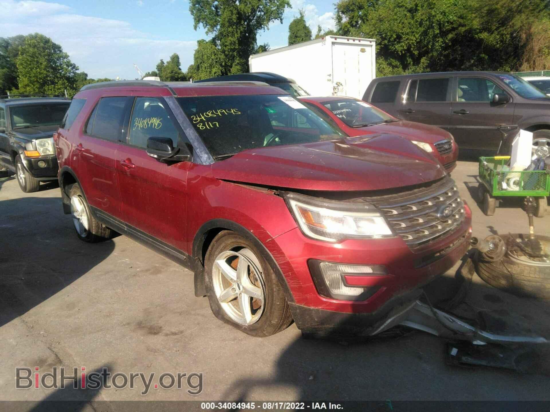Фотография 1FM5K8DH7GGC19680 - FORD EXPLORER 2016