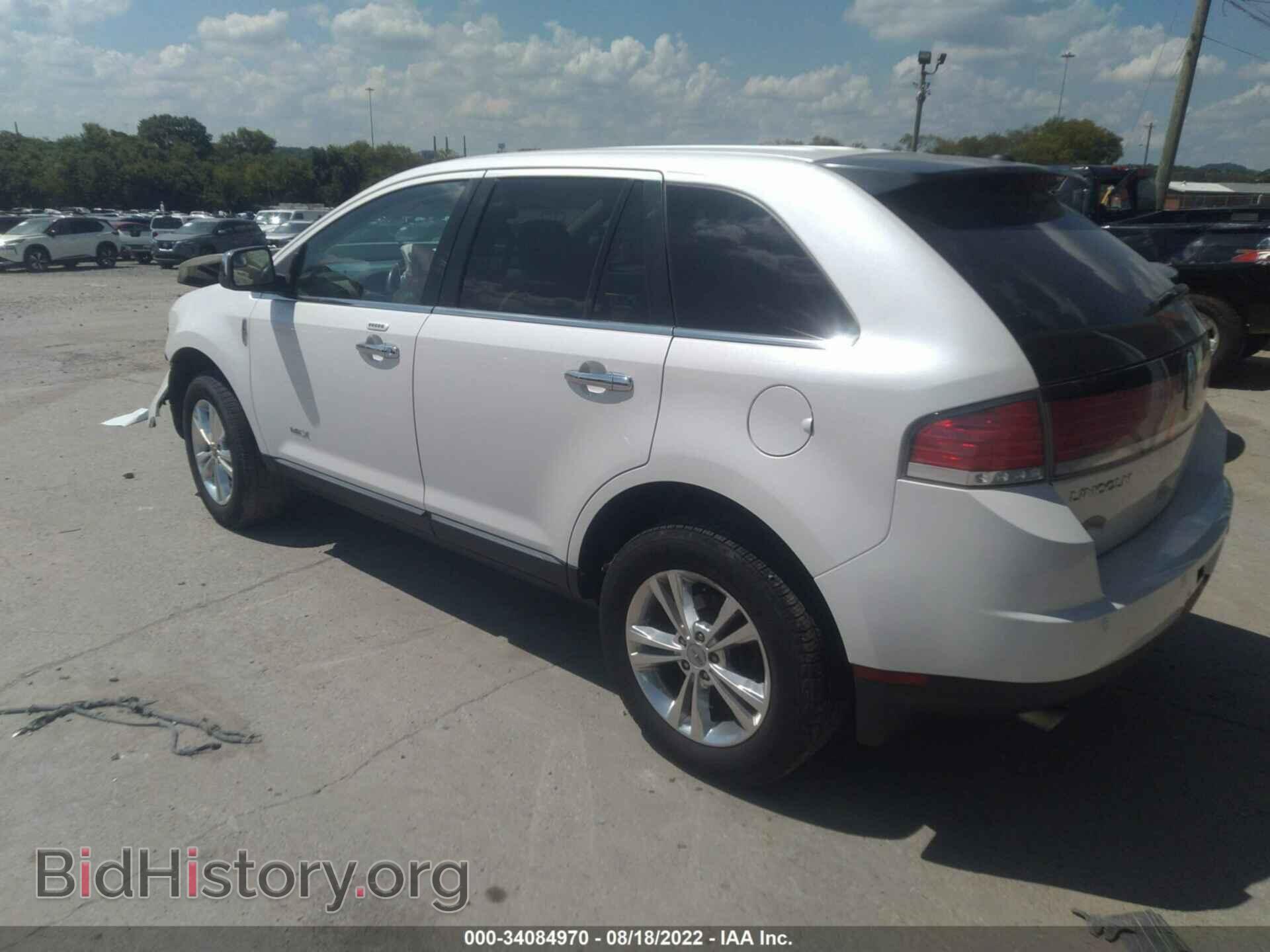 2010 LINCOLN MKX - VIN: 2LMDJ8JC2ABJ00512 - Фото 3