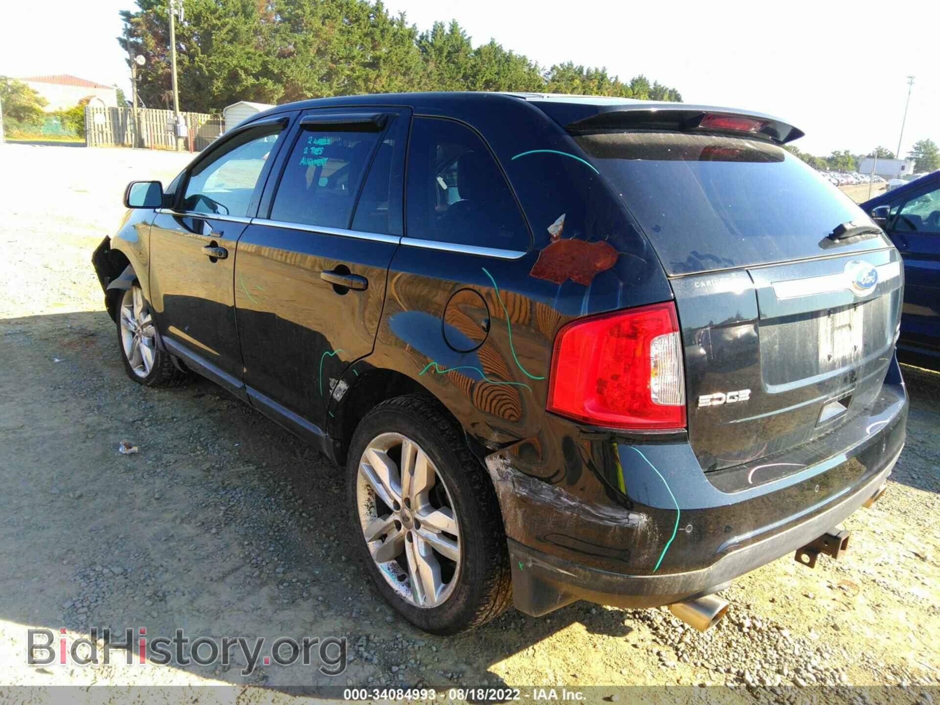 2011 FORD EDGE - VIN: 2FMDK3KC9BBB13060 - Фото 3
