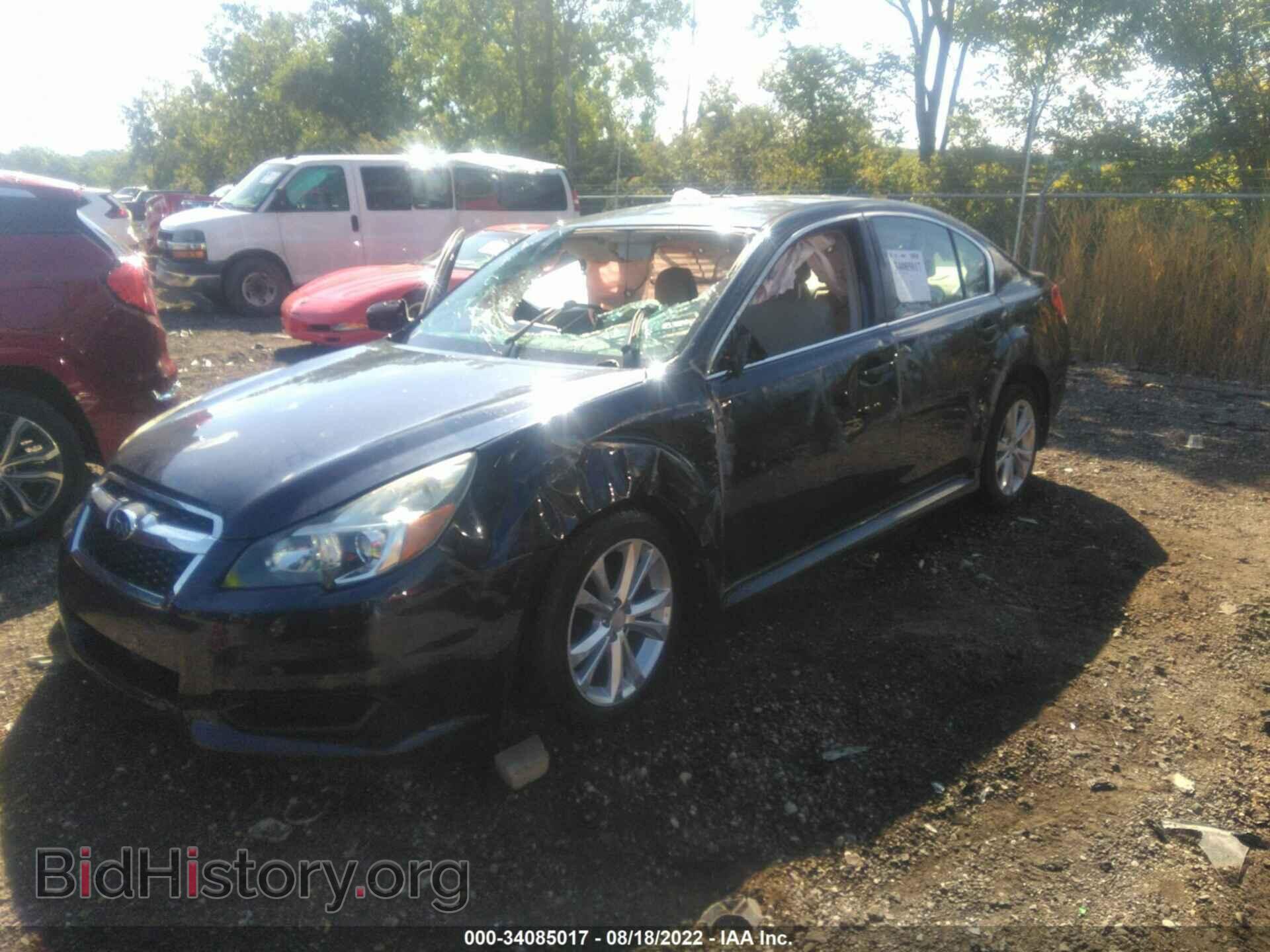 2014 SUBARU LEGACY - VIN: 4S3BMBC69E3019614 - Фото 2