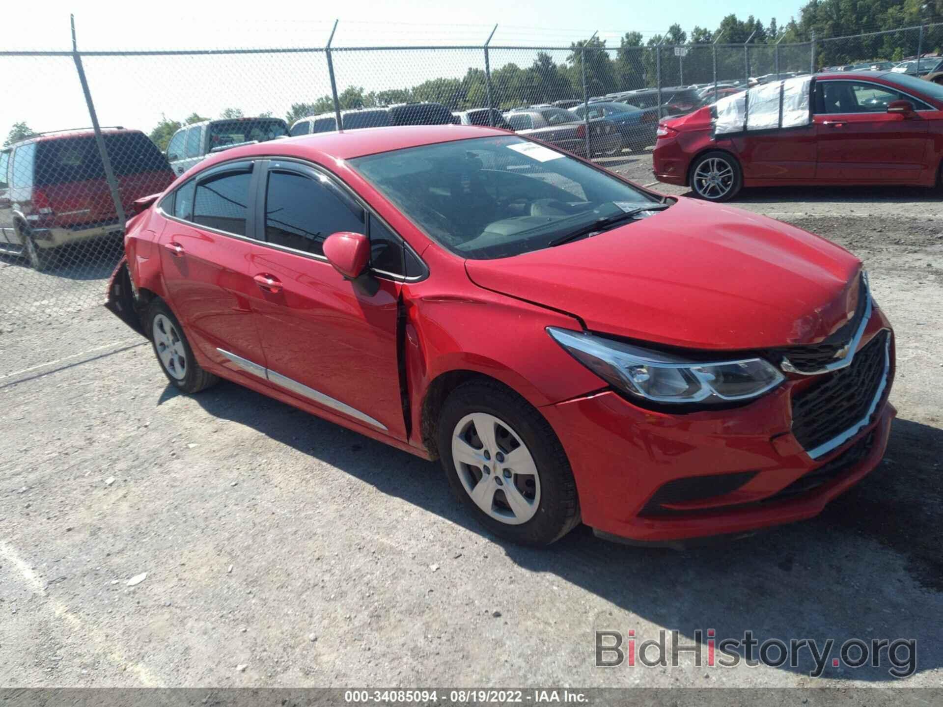 Photo 1G1BB5SM2J7162312 - CHEVROLET CRUZE 2018