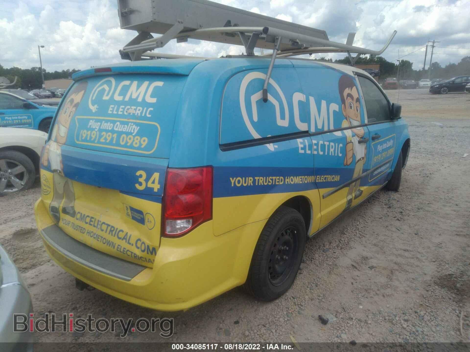 2013 RAM CARGO VAN - VIN: 2C4JRGAGXDR812075 - Фото 4
