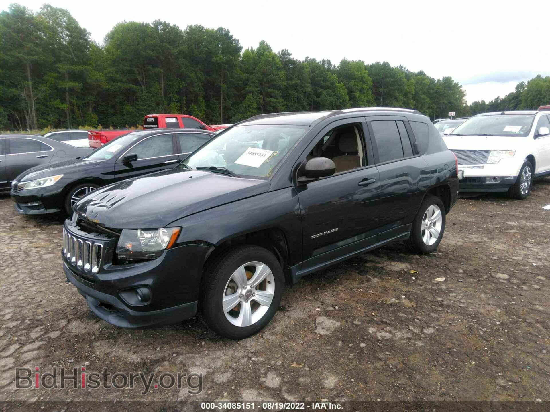 2014 JEEP COMPASS - VIN: 1C4NJCBB6ED865607 - Photo 2