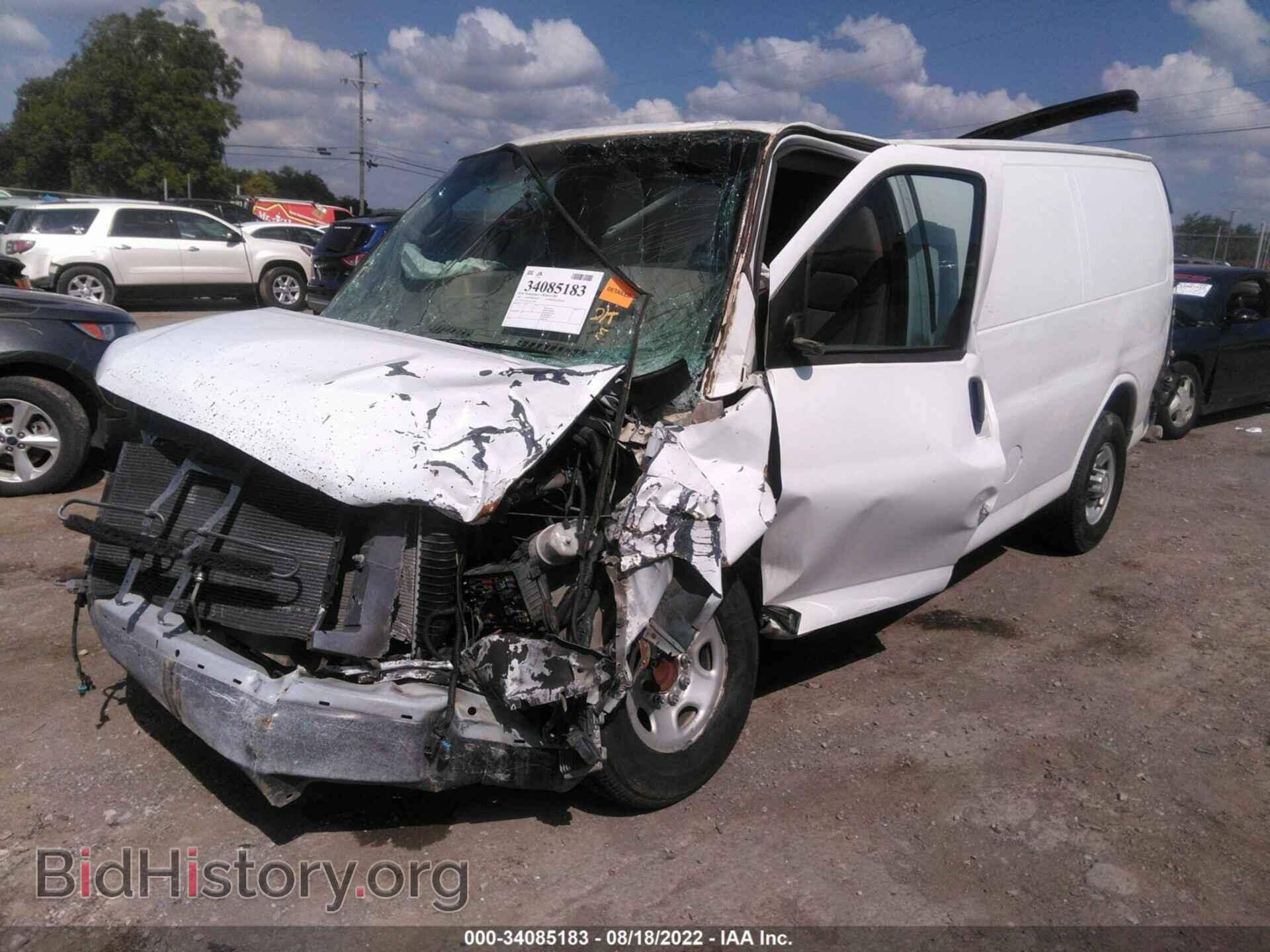 2011 CHEVROLET EXPRESS CARGO VAN - VIN: 1GCWGFFA1B1144369 - Photo 2