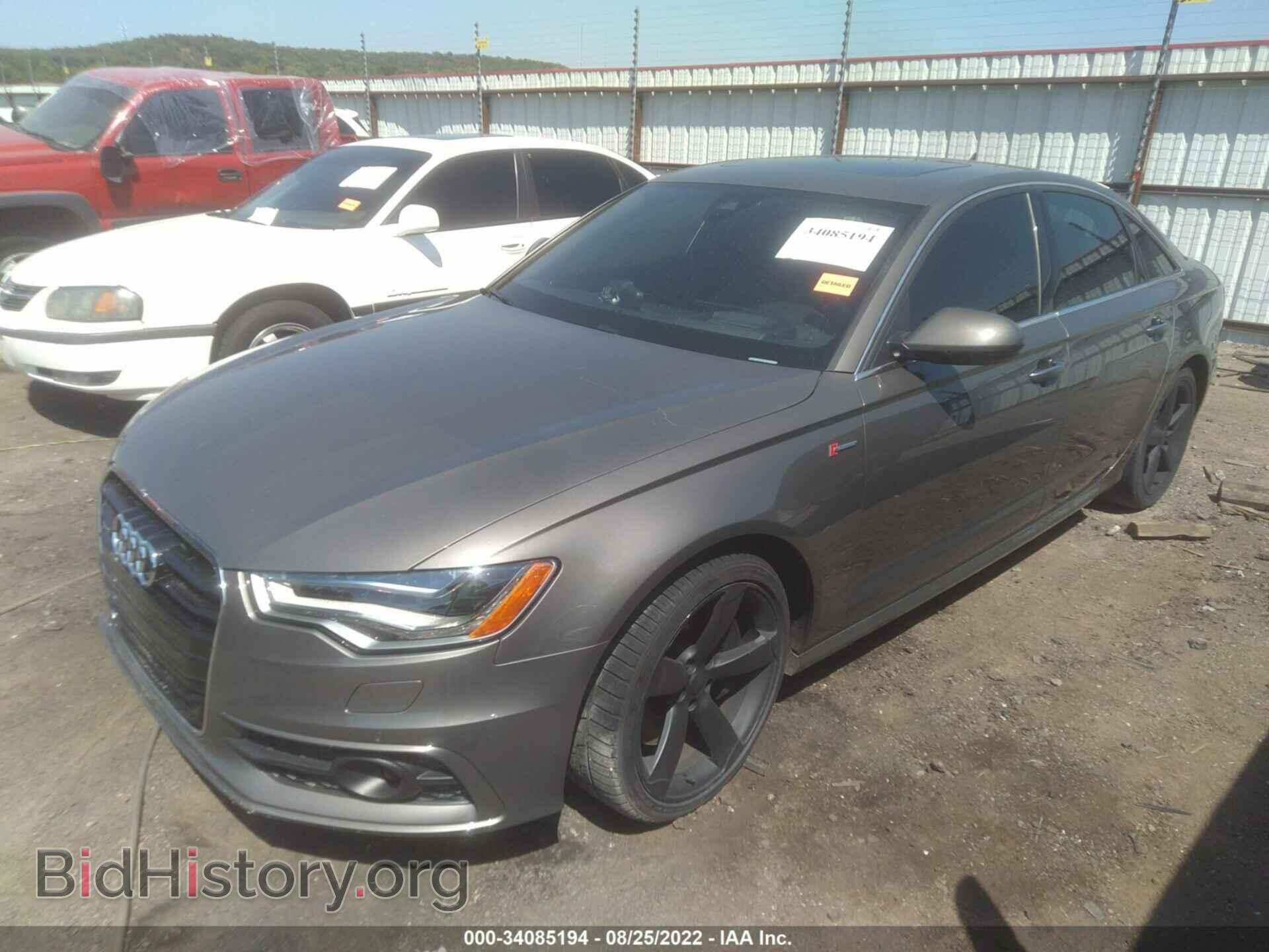 2012 AUDI A6 - VIN: WAUFGAFC8CN047309 - Фото 2