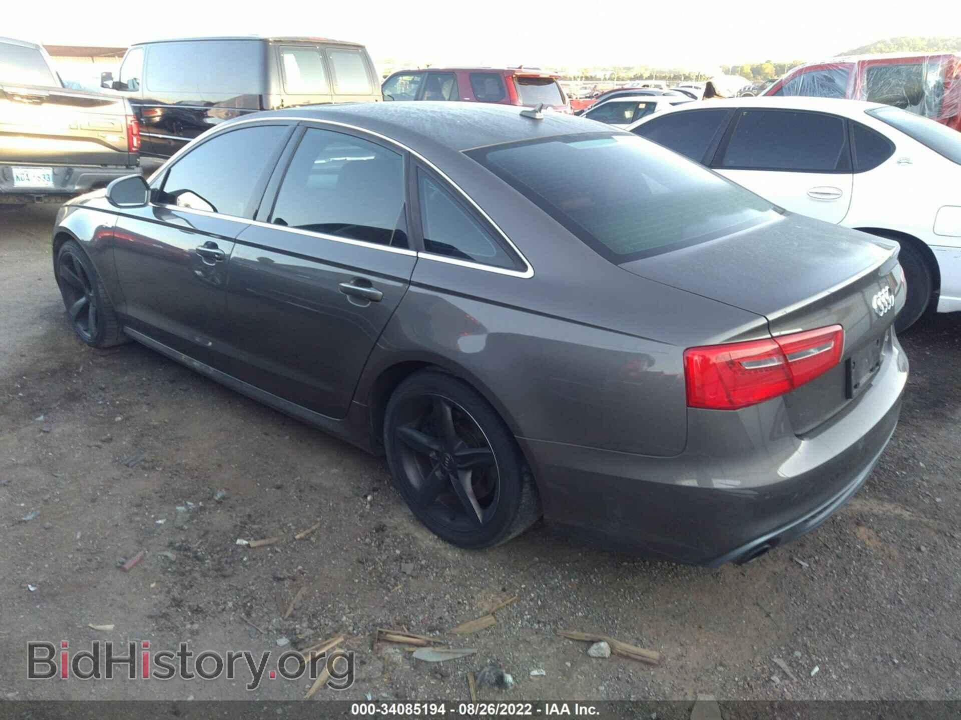 2012 AUDI A6 - VIN: WAUFGAFC8CN047309 - Фото 3