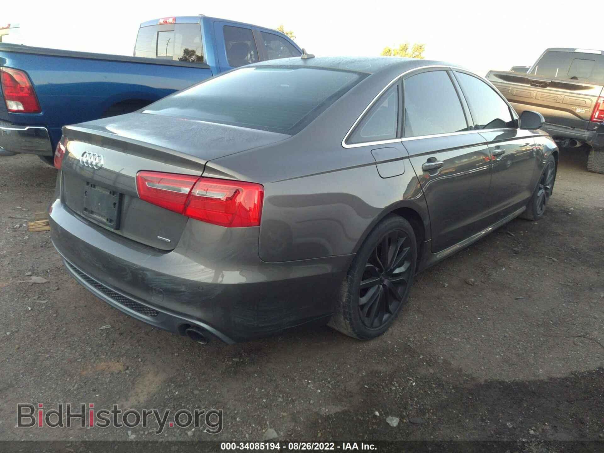2012 AUDI A6 - VIN: WAUFGAFC8CN047309 - Фото 4