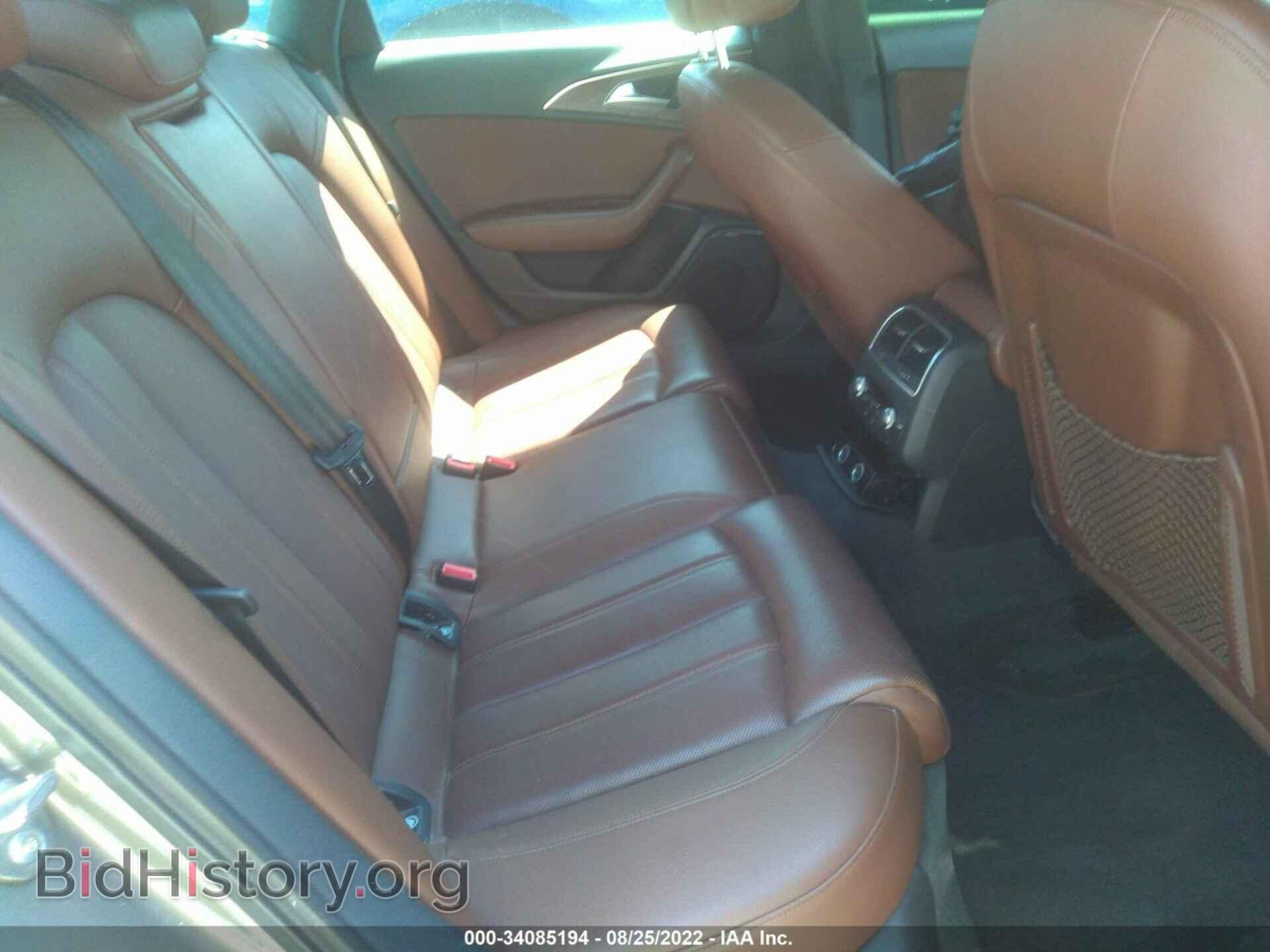 2012 AUDI A6 - VIN: WAUFGAFC8CN047309 - Фото 8