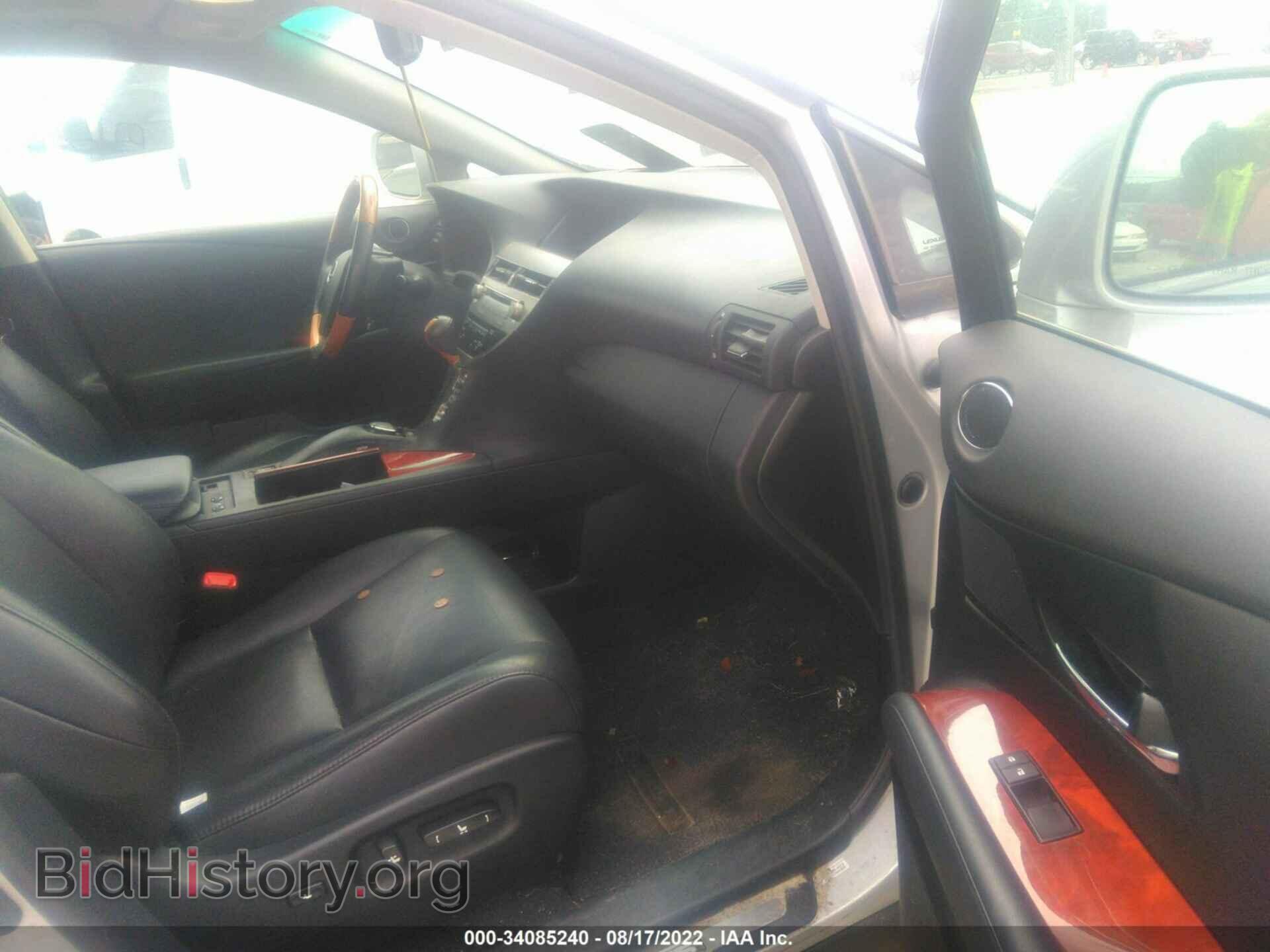 2011 LEXUS RX 350 - VIN: 2T2BK1BA3BC114514 - Фото 5