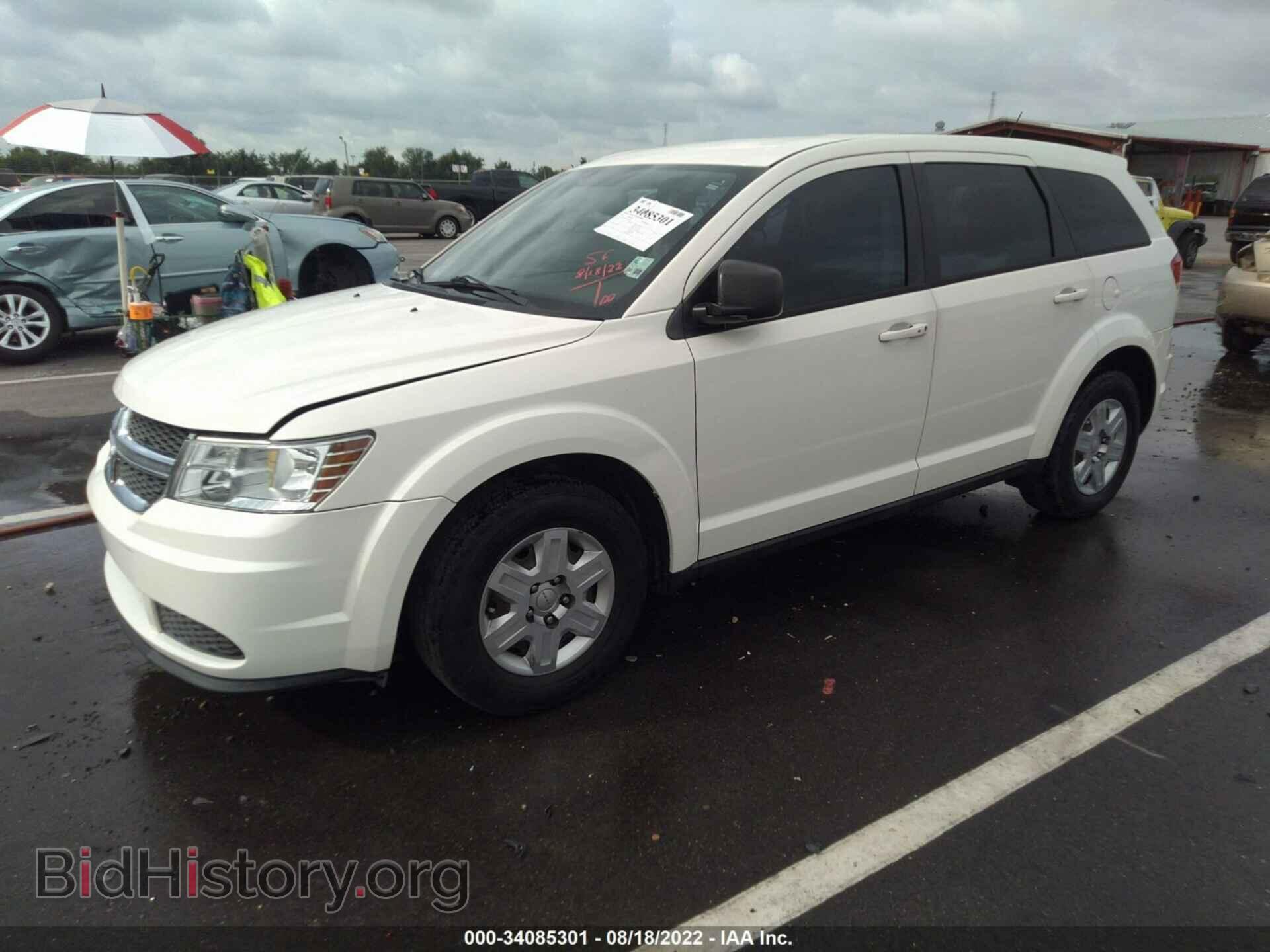 2012 DODGE JOURNEY - VIN: 3C4PDCAB3CT207302 - Photo 2