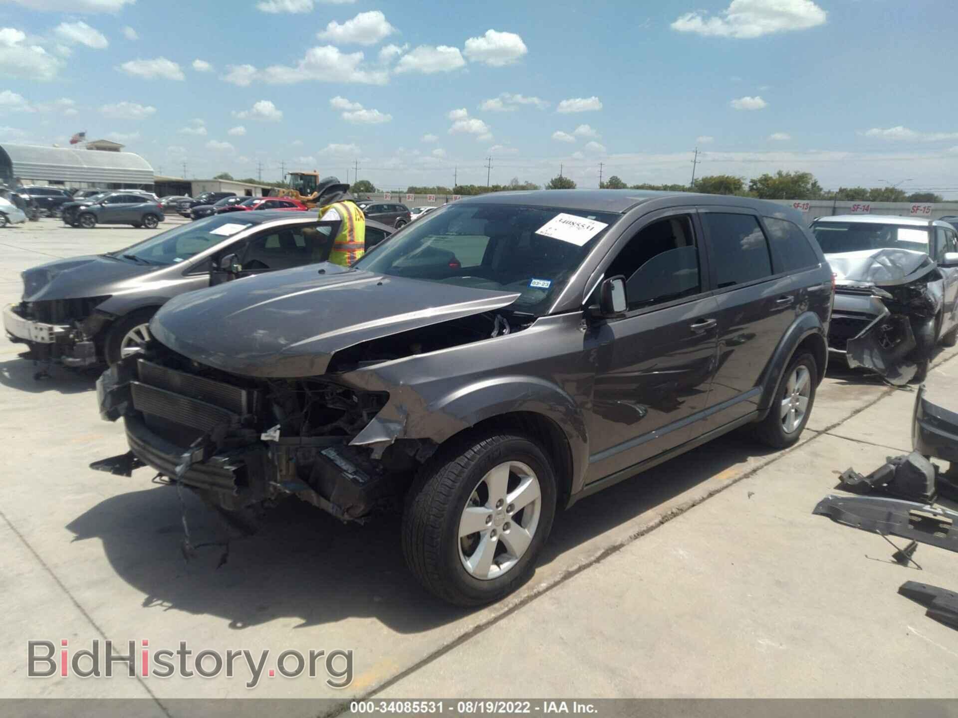 2013 DODGE JOURNEY - VIN: 3C4PDCAB2DT594829 - Фото 2