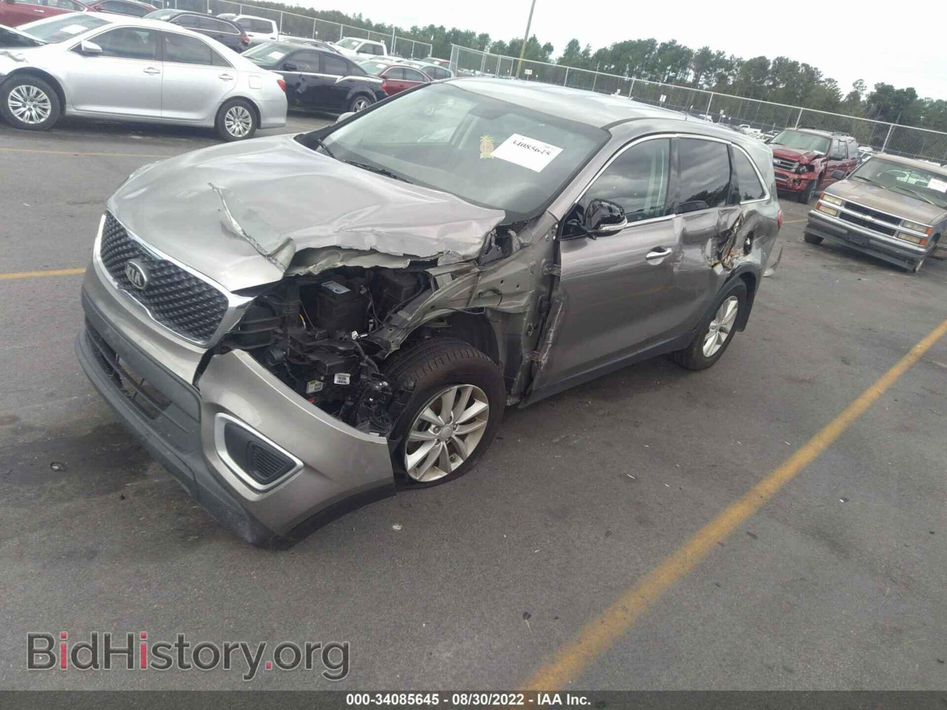 2018 KIA SORENTO - VIN: 5XYPG4A39JG406073 - Фото 2