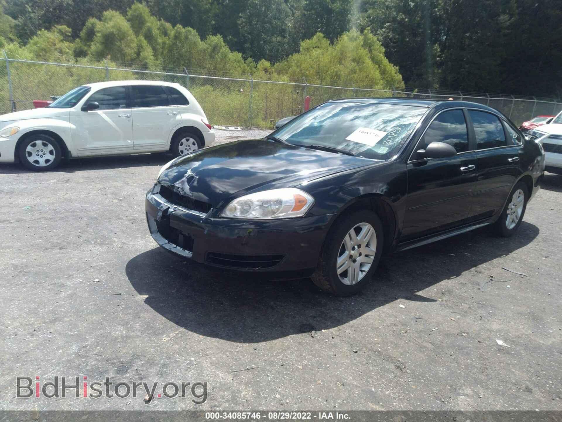 2013 CHEVROLET IMPALA - VIN: 2G1WG5E32D1201858 - Фото 2