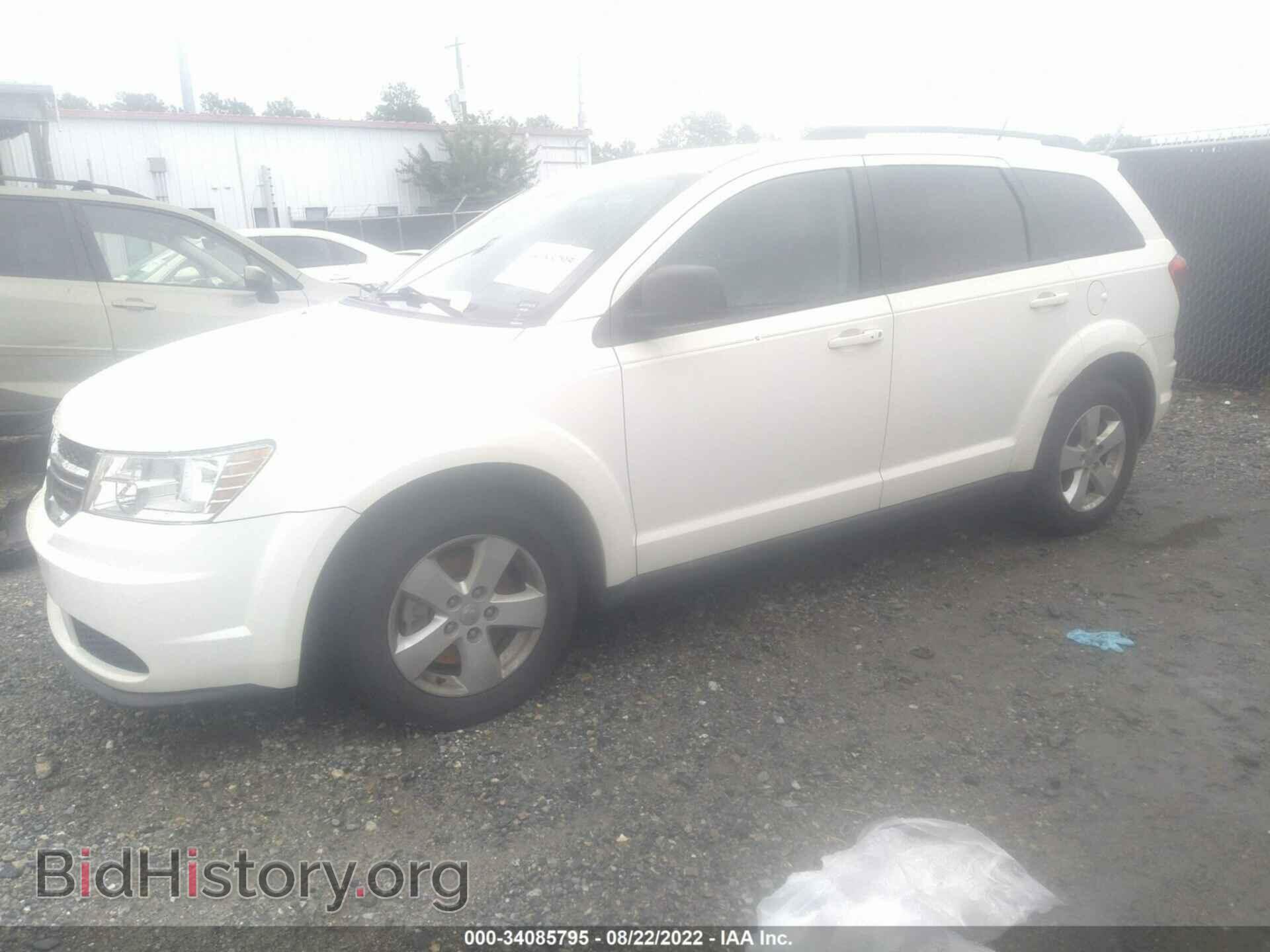 2013 DODGE JOURNEY - VIN: 3C4PDCABXDT576093 - Фото 2