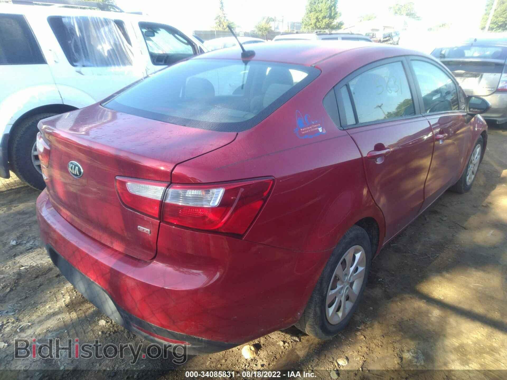2015 KIA RIO - VIN: KNADM4A33F6463808 - Фото 4