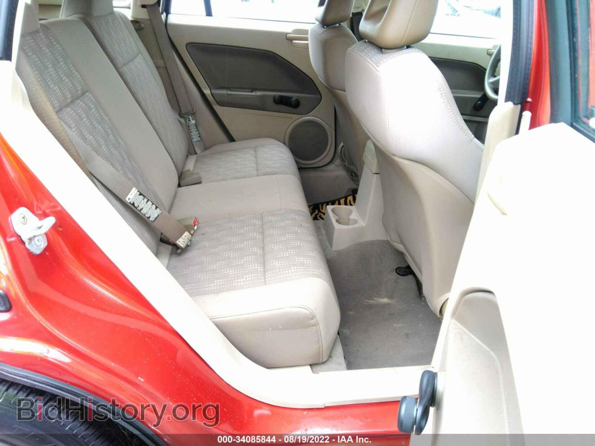 2007 DODGE CALIBER - VIN: 1B3HB28B67D194343 - Photo 8