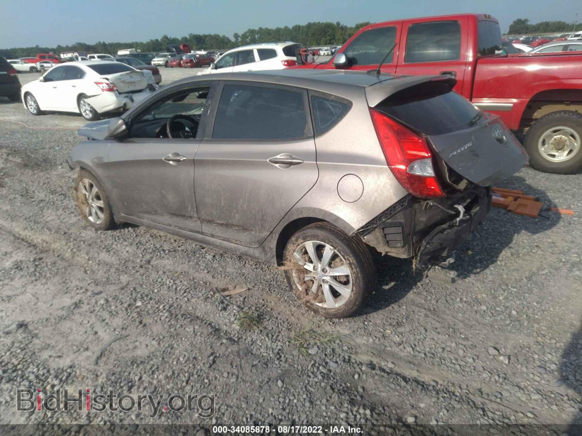 2013 HYUNDAI ACCENT - VIN: KMHCU5AE7DU137875 - Фото 3