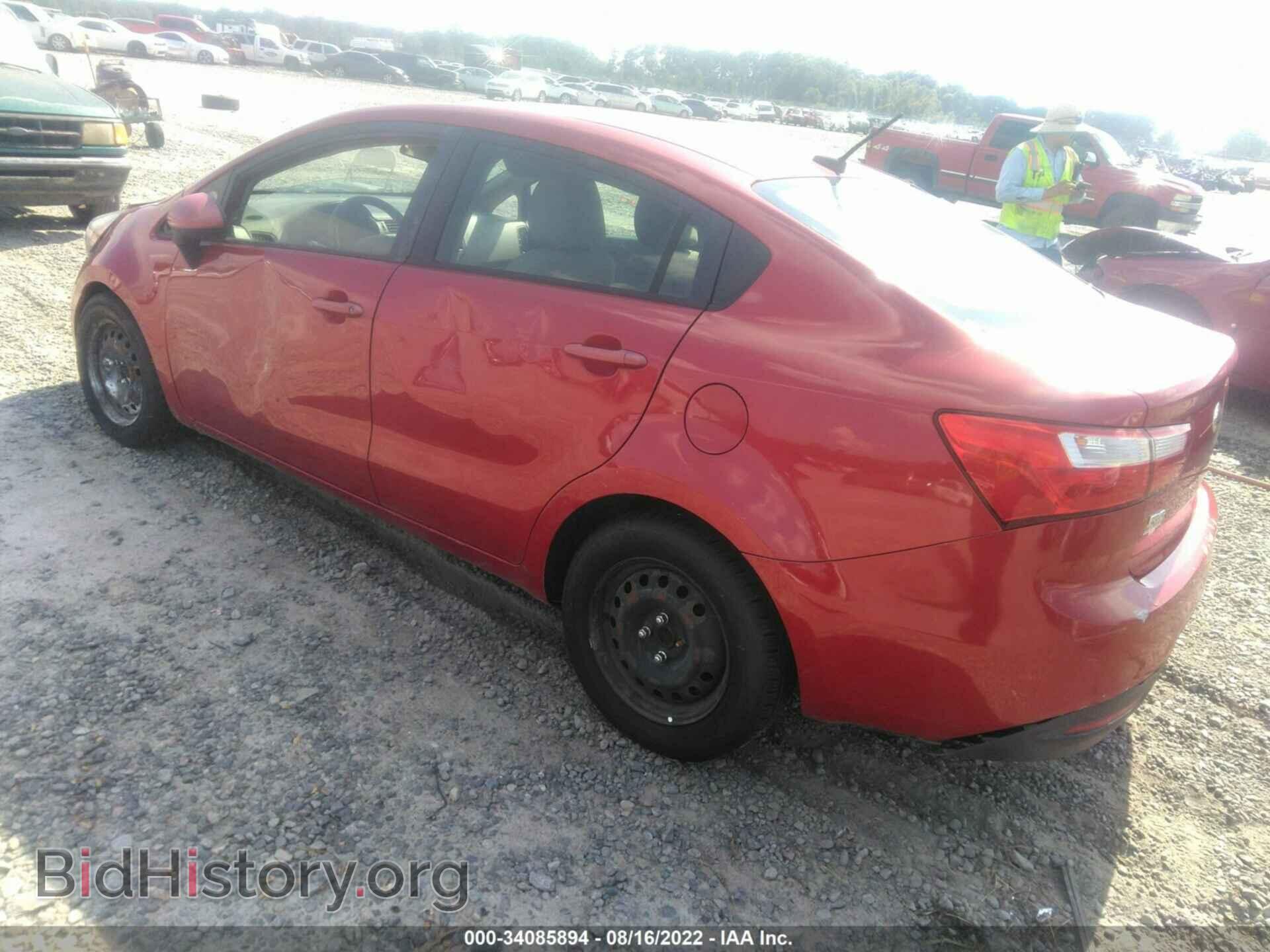 2014 KIA RIO - VIN: KNADM4A3XE6384411 - Фото 3